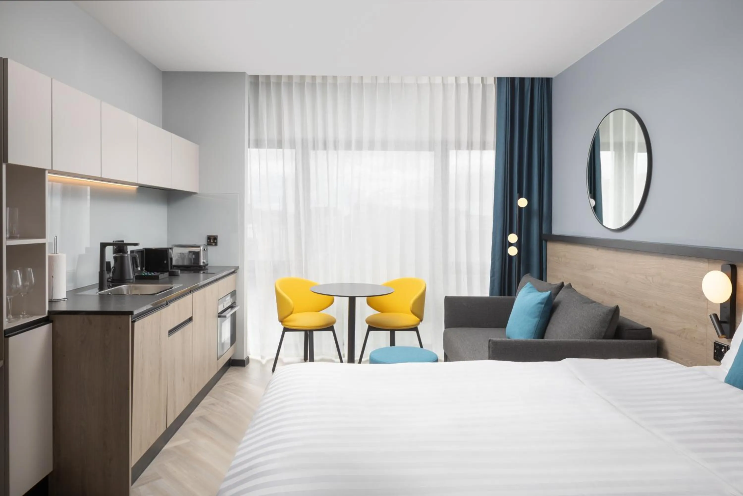 Bedroom, Bed in Residence Inn by Marriott Cork