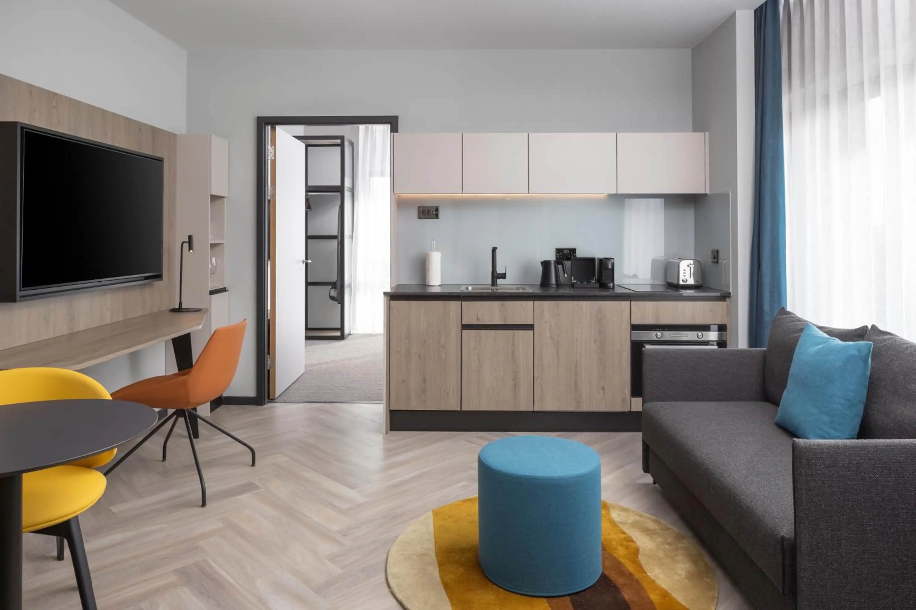 Living room in Residence Inn by Marriott Cork