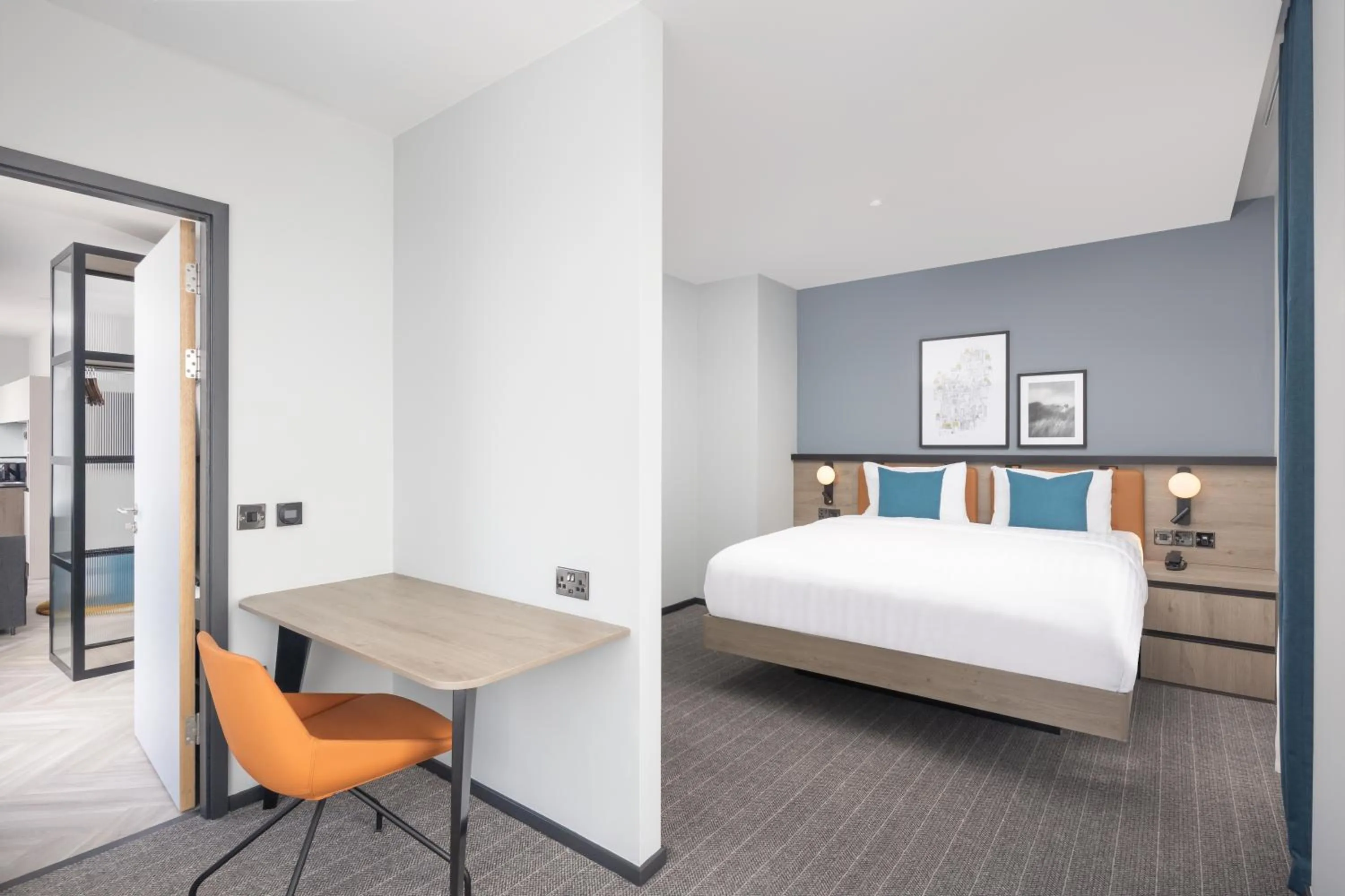 Bedroom, Bed in Residence Inn by Marriott Cork