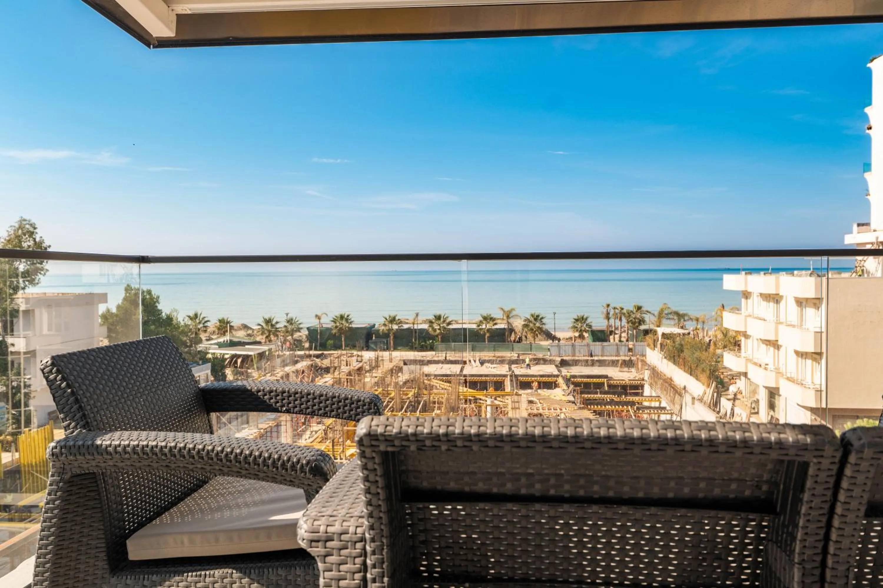 Balcony/Terrace in Golemi Lux Hotel