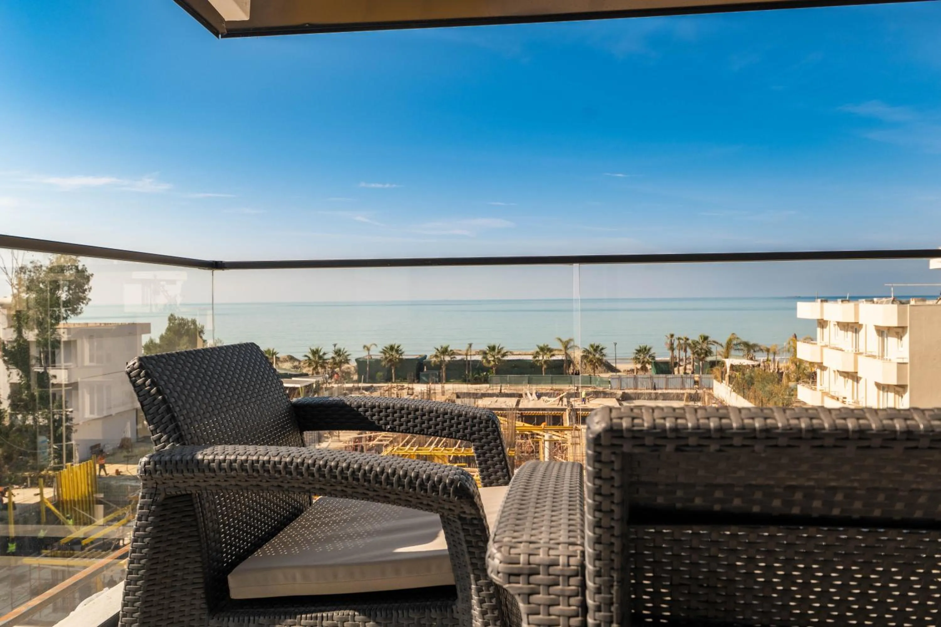 Balcony/Terrace in Golemi Lux Hotel