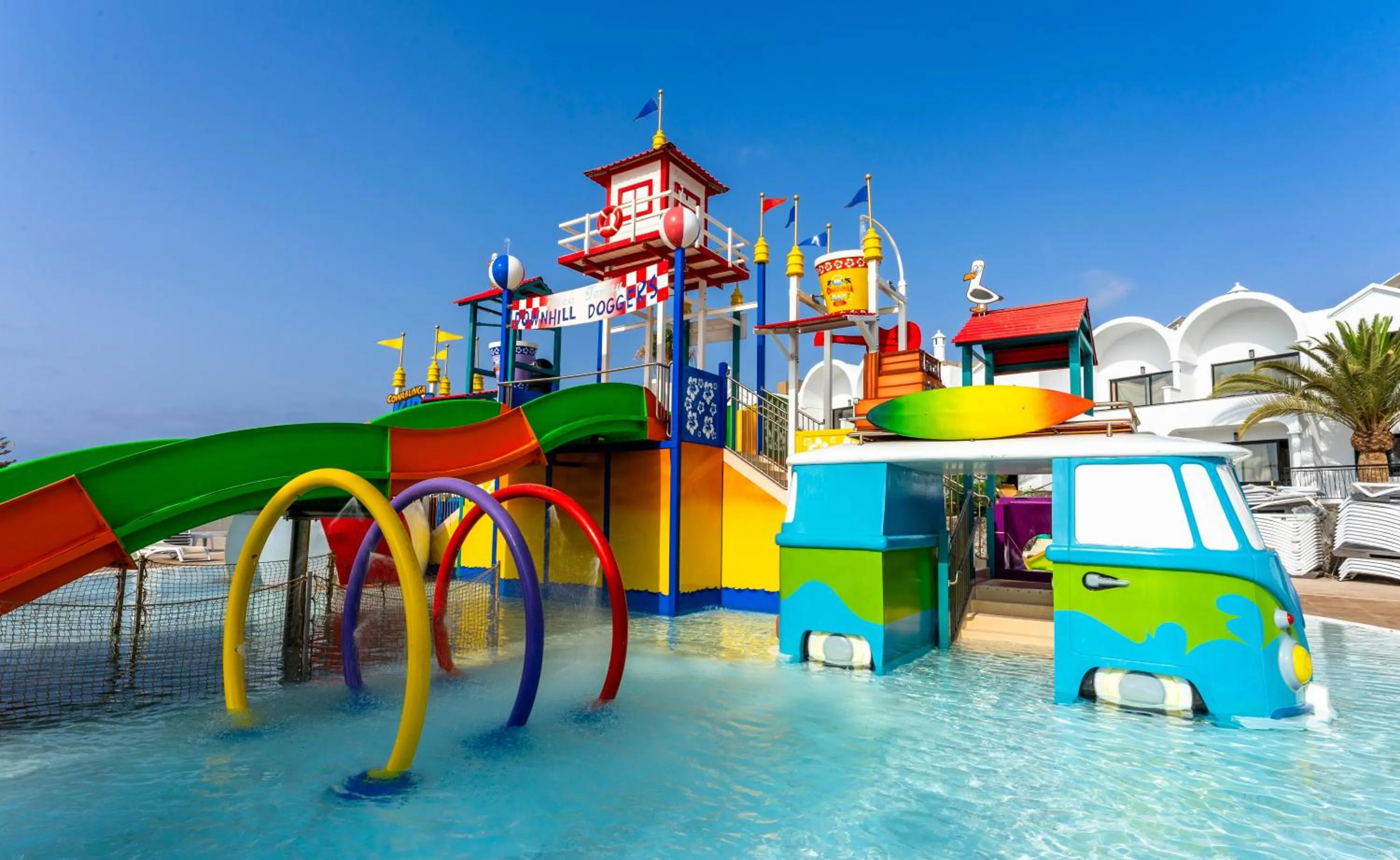 Aqua park in Bakour Lanzarote Splash