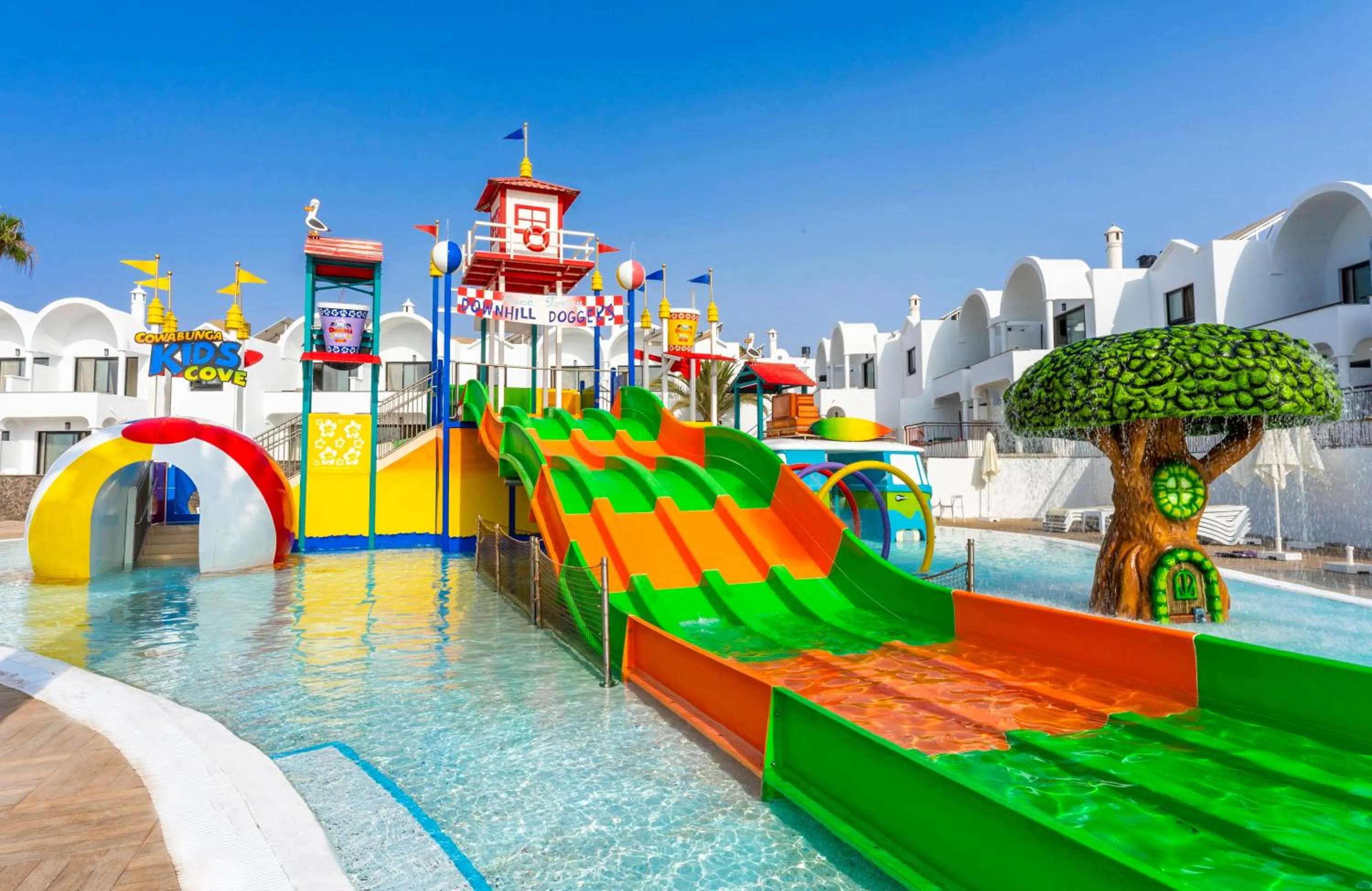 Aqua park in Bakour Lanzarote Splash