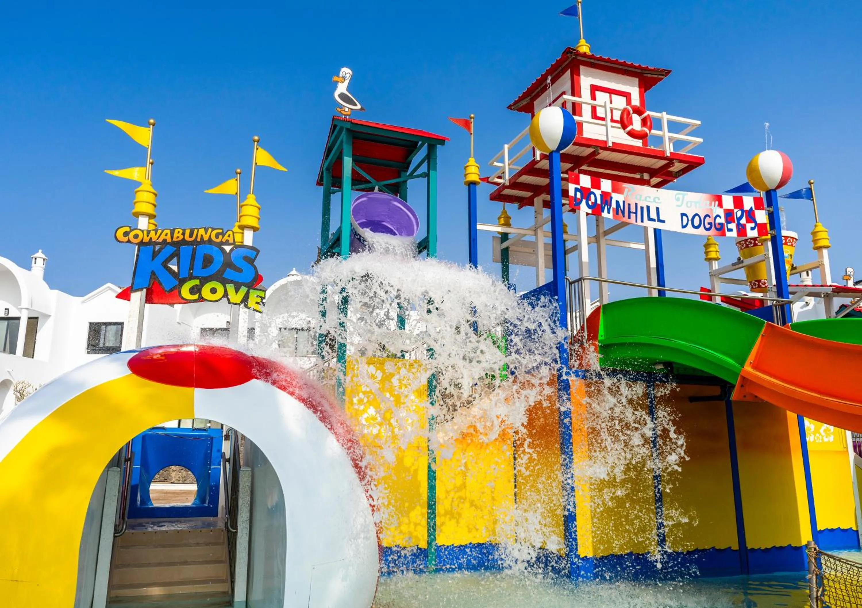 Aqua park in Bakour Lanzarote Splash