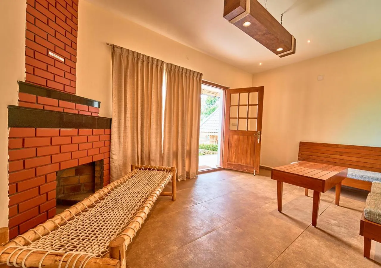 Living room in AJ Gable Clouds Ooty by VOYE HOMES - Serene Stay Near Avalanche Emerald Lake