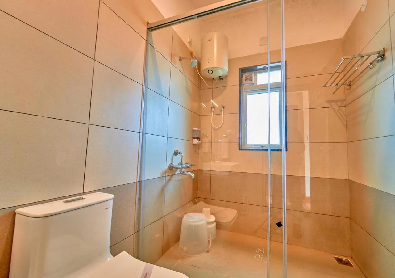 Shower in AJ Gable Clouds Ooty by VOYE HOMES - Serene Stay Near Avalanche Emerald Lake