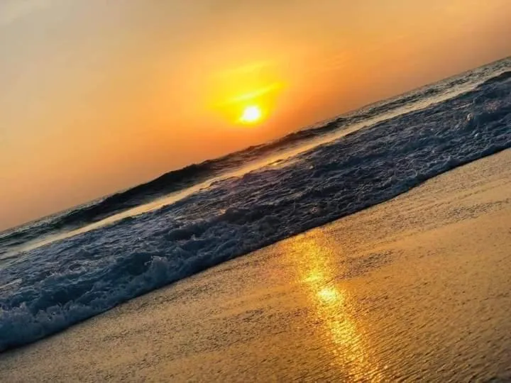 Beach in Lagoonvilla hotel