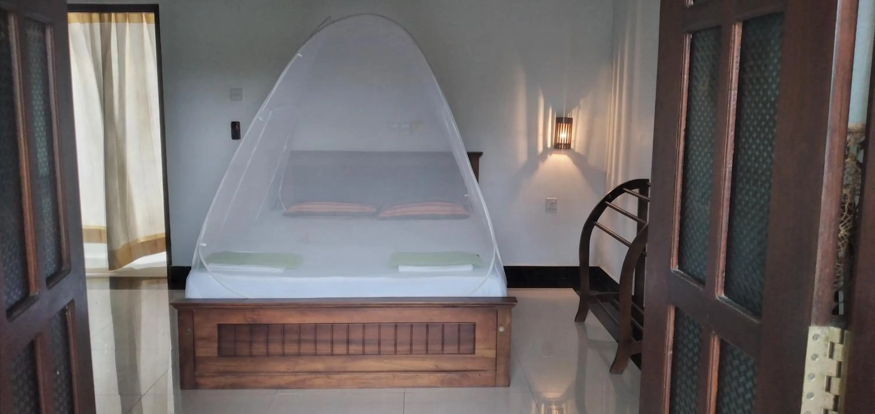 Bed in Lagoonvilla hotel