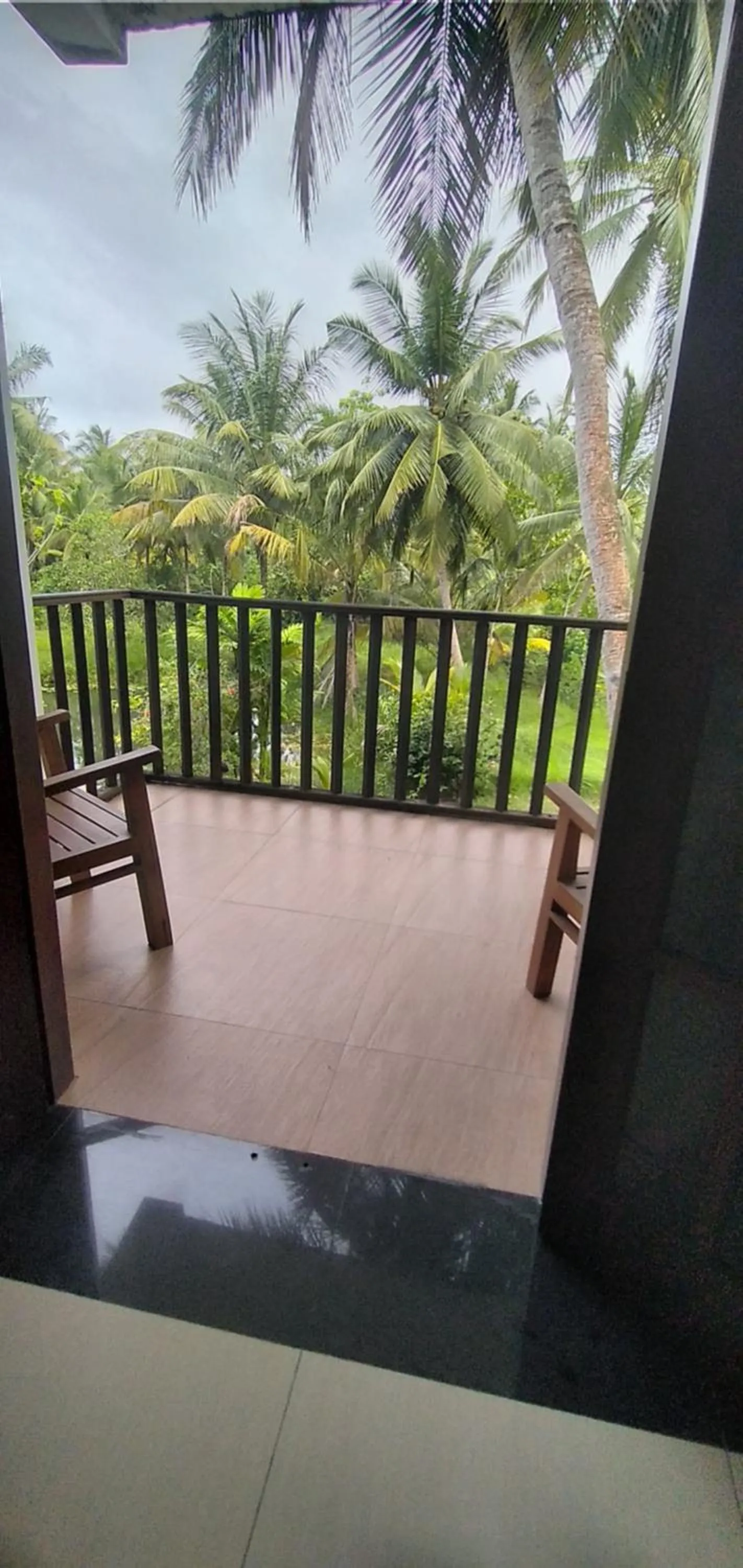 Balcony/Terrace in Lagoonvilla hotel