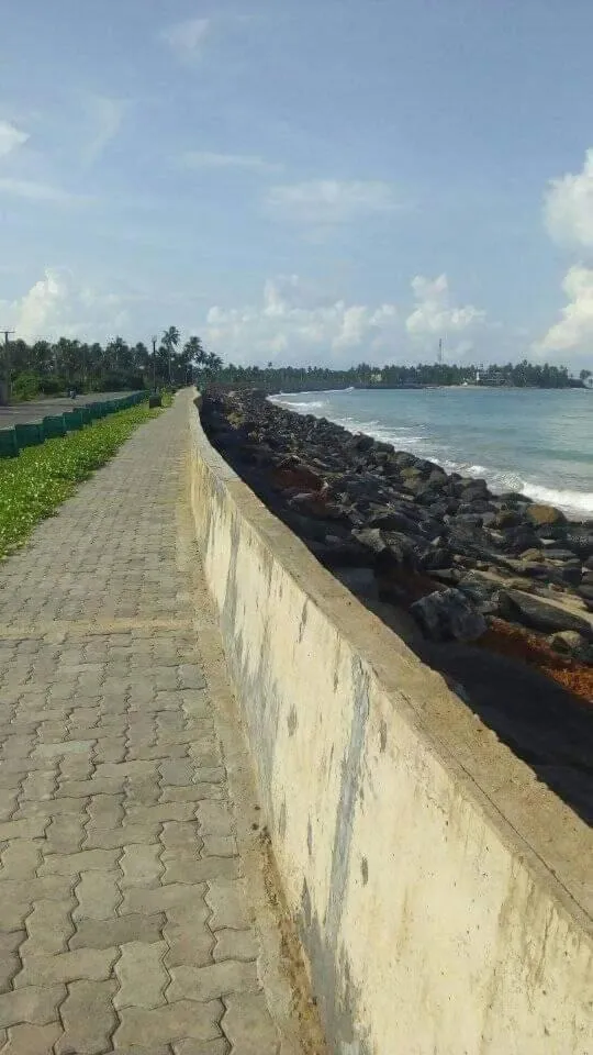 Beach in Lagoonvilla hotel