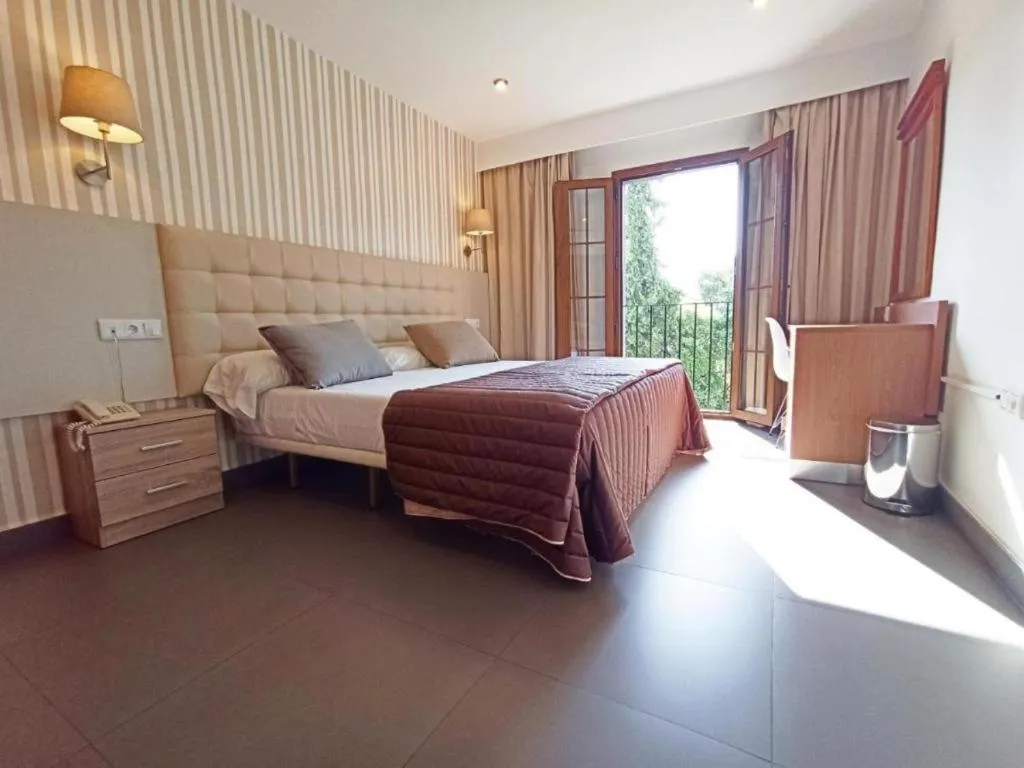 Bed in Hotel Rambla Emérita, centro ciudad