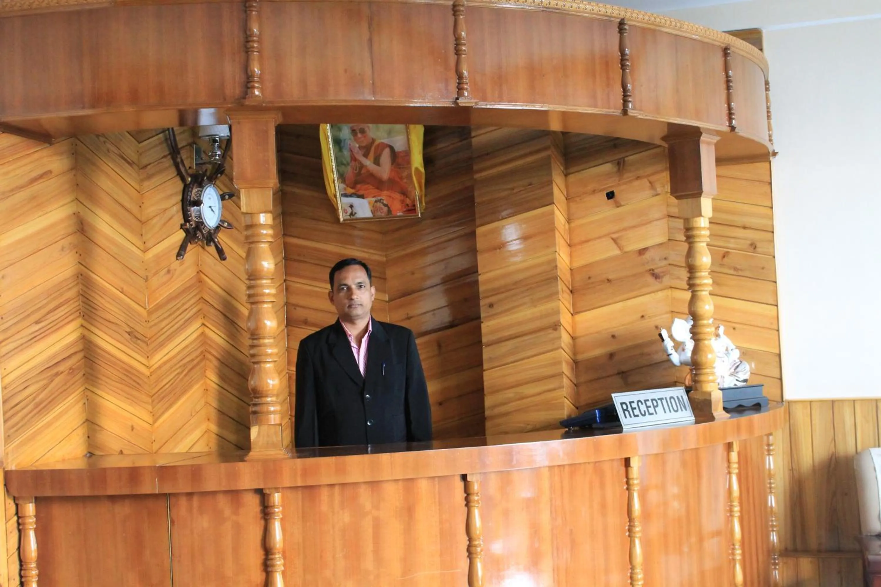 People in Hotel White Yak