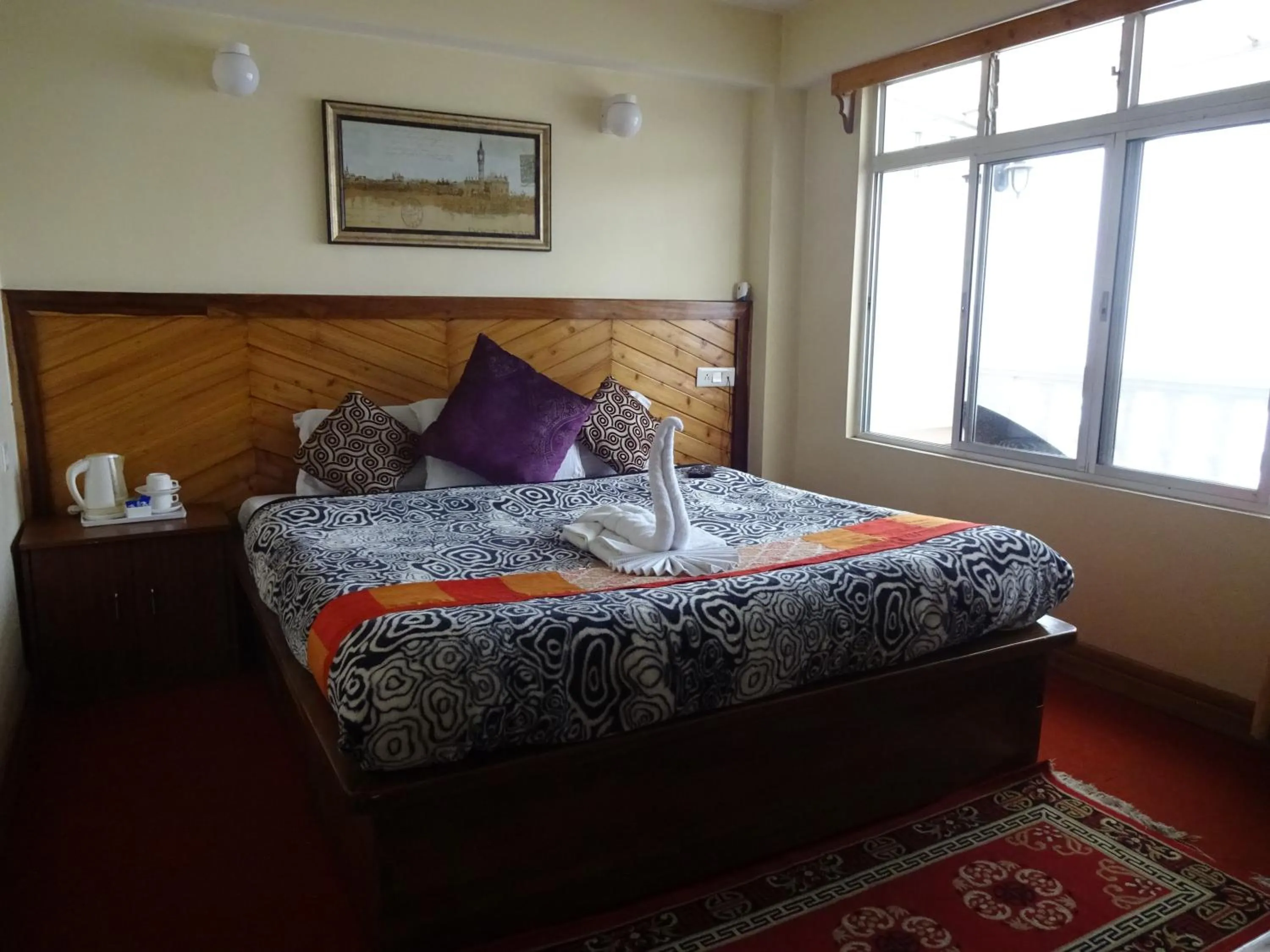 Bedroom in Hotel White Yak