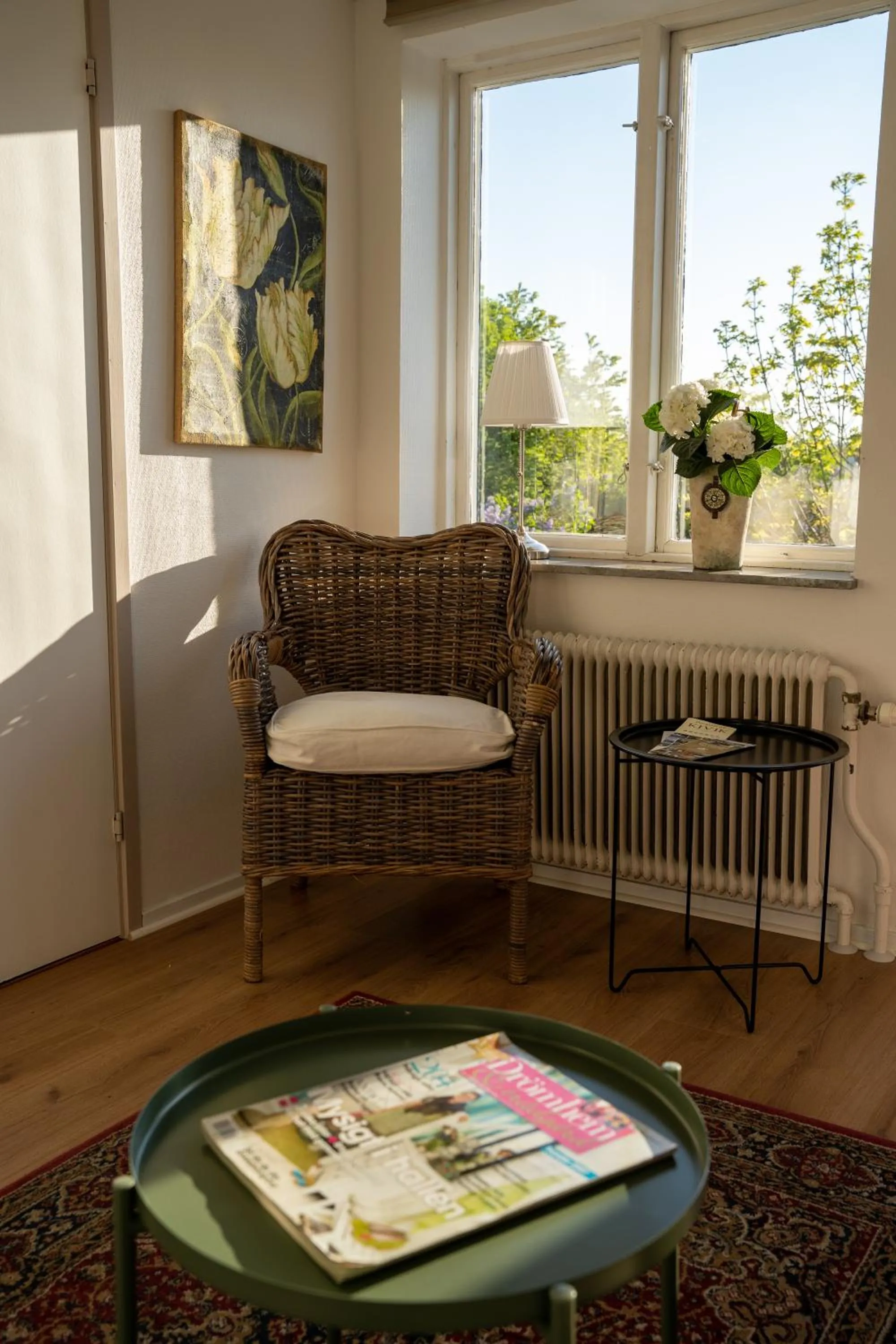 Communal lounge/ TV room in Svabesholms Kungsgårds B&B och Pensionat Stenshuvud