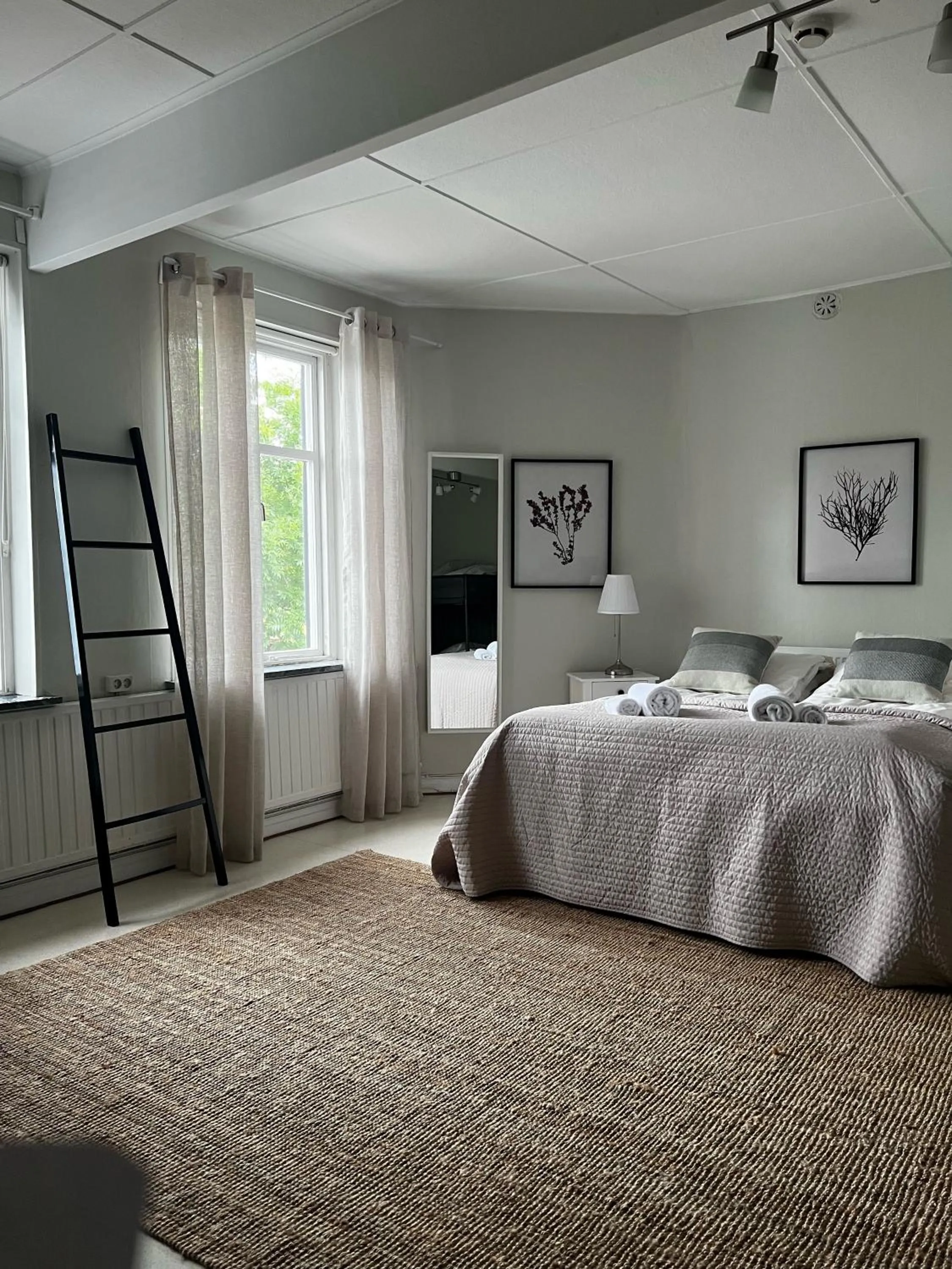 Bed in Svabesholms Kungsgårds B&B och Pensionat Stenshuvud