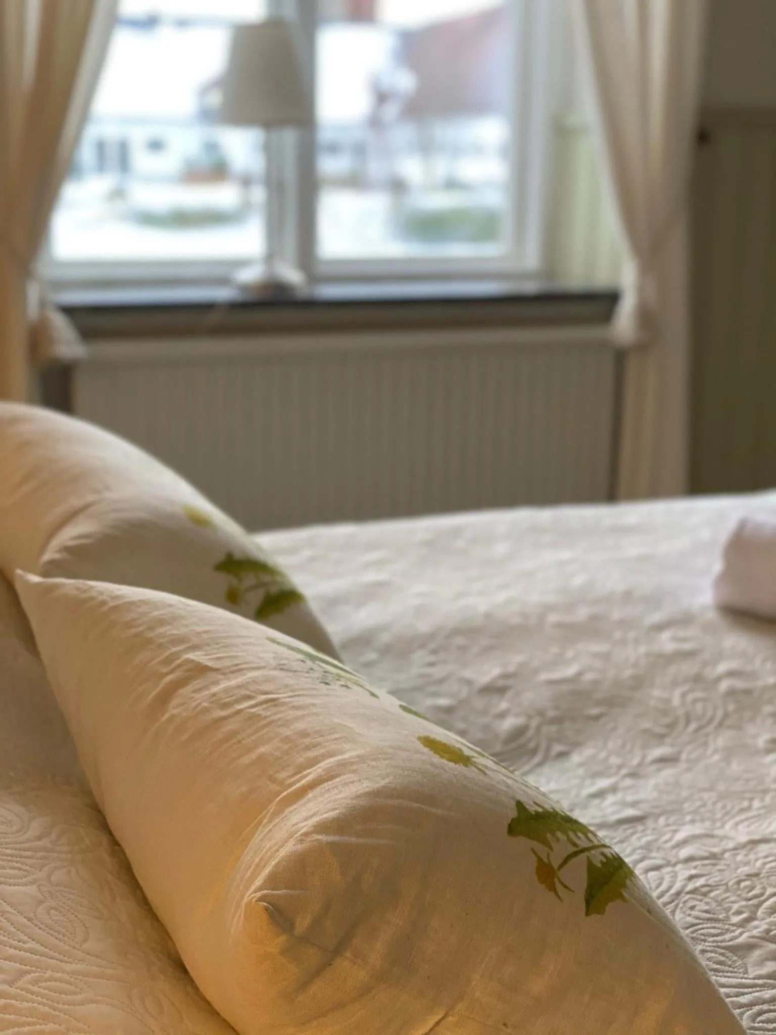 Bed in Svabesholms Kungsgårds B&B och Pensionat Stenshuvud