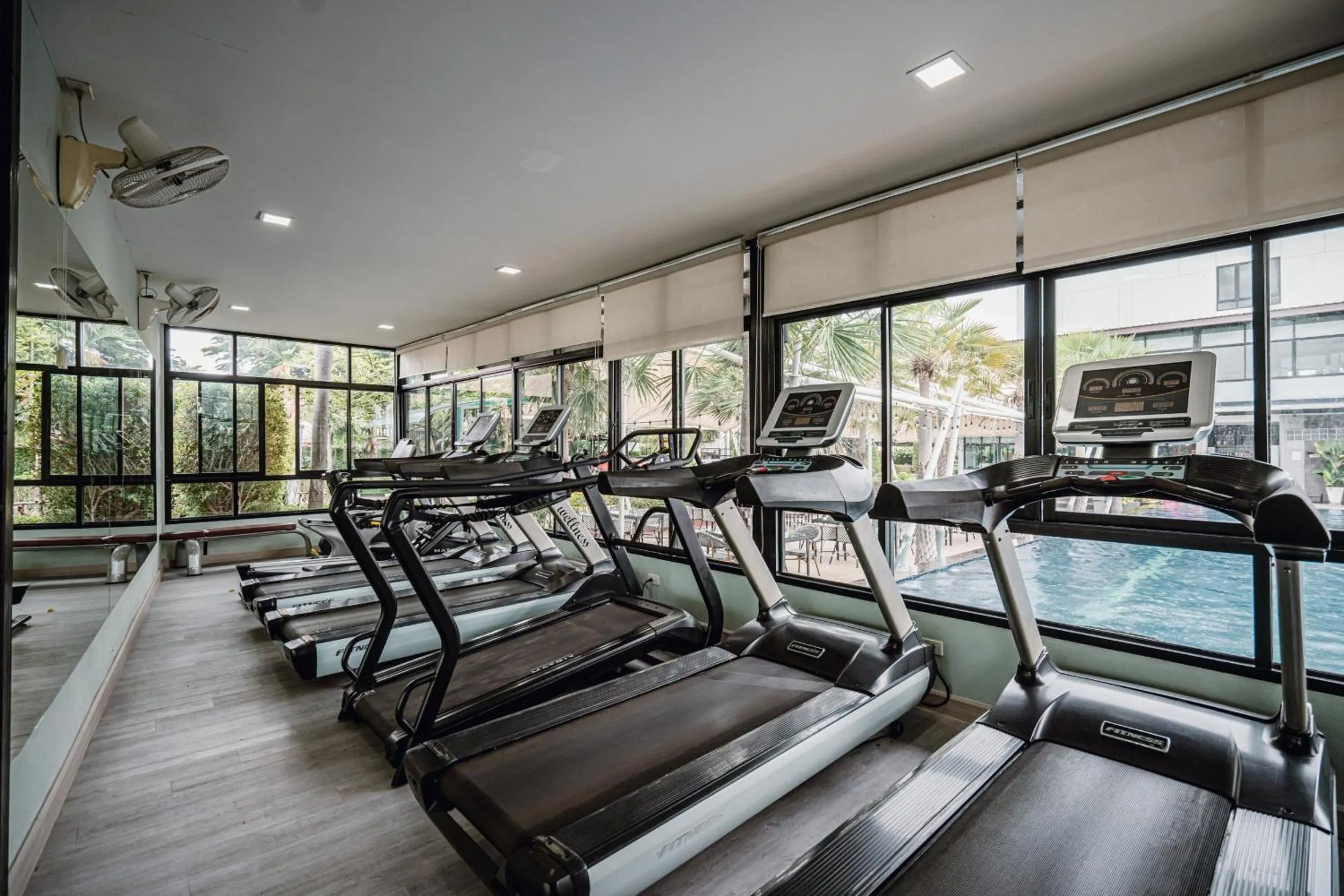 Swimming pool in Ray Hotel Buriram