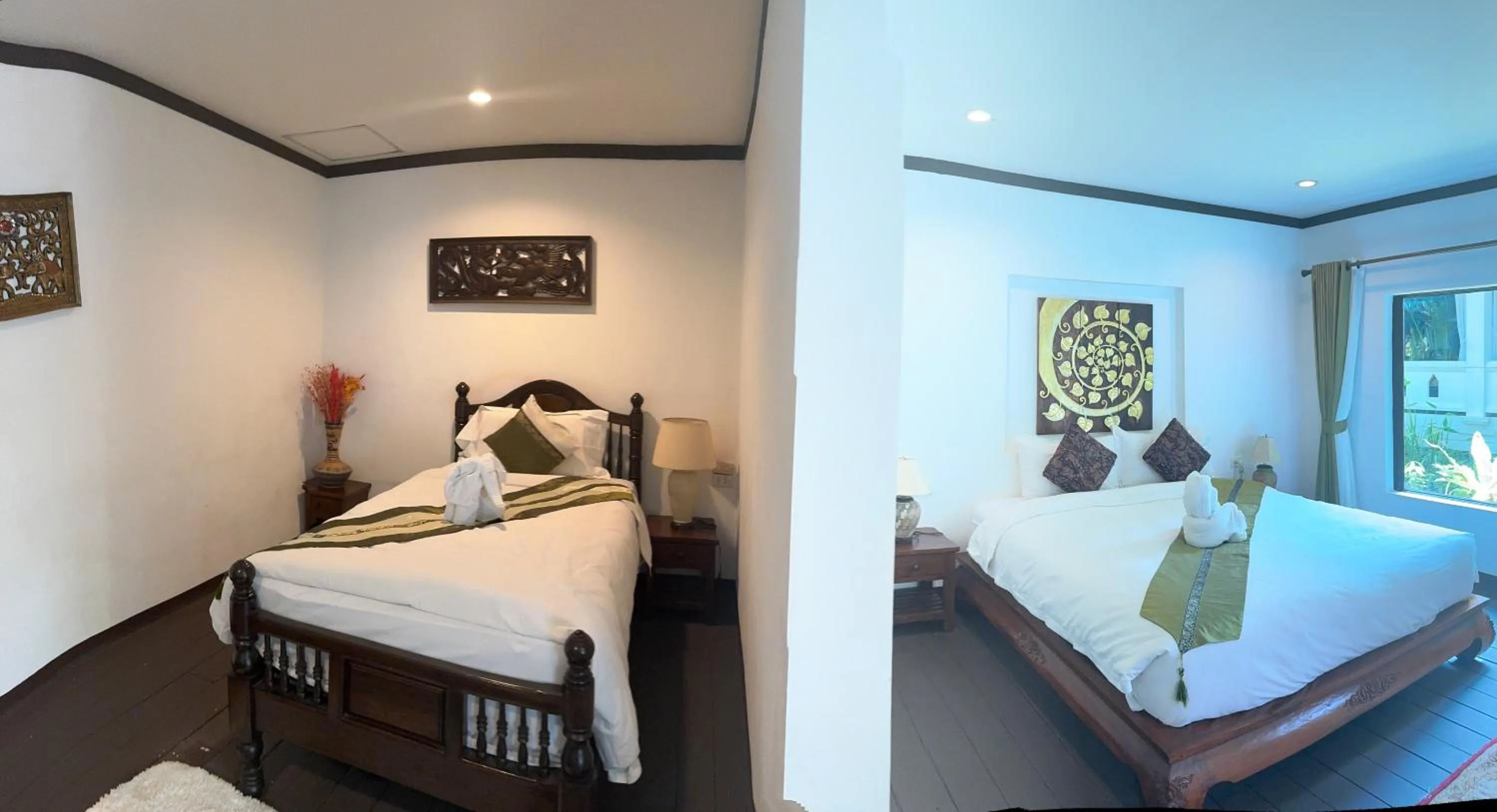 Bed in E-outfitting Boutique Chiang Mai