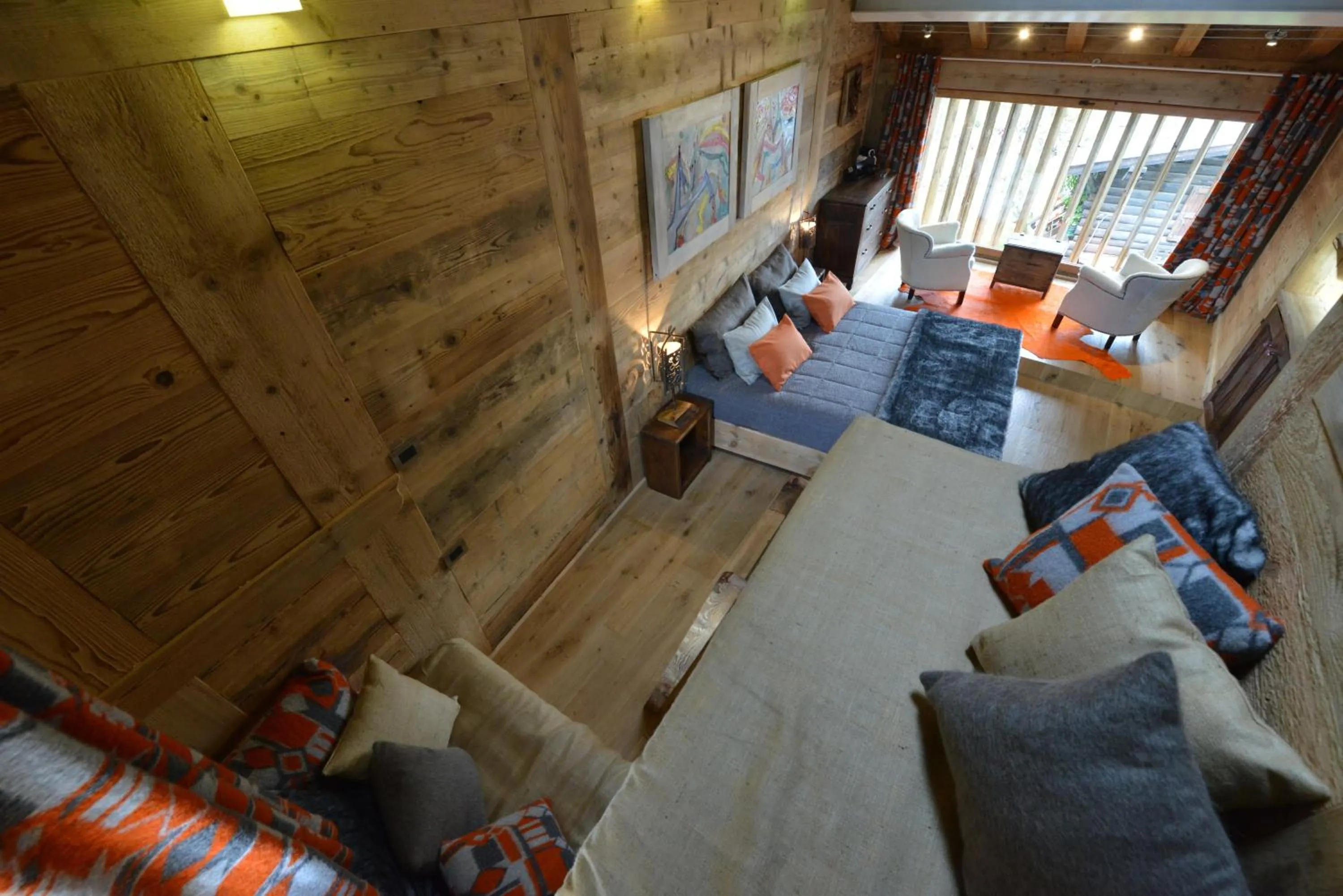 Bedroom in La Maison de Dolphe Chalet de Charme & Art gallery