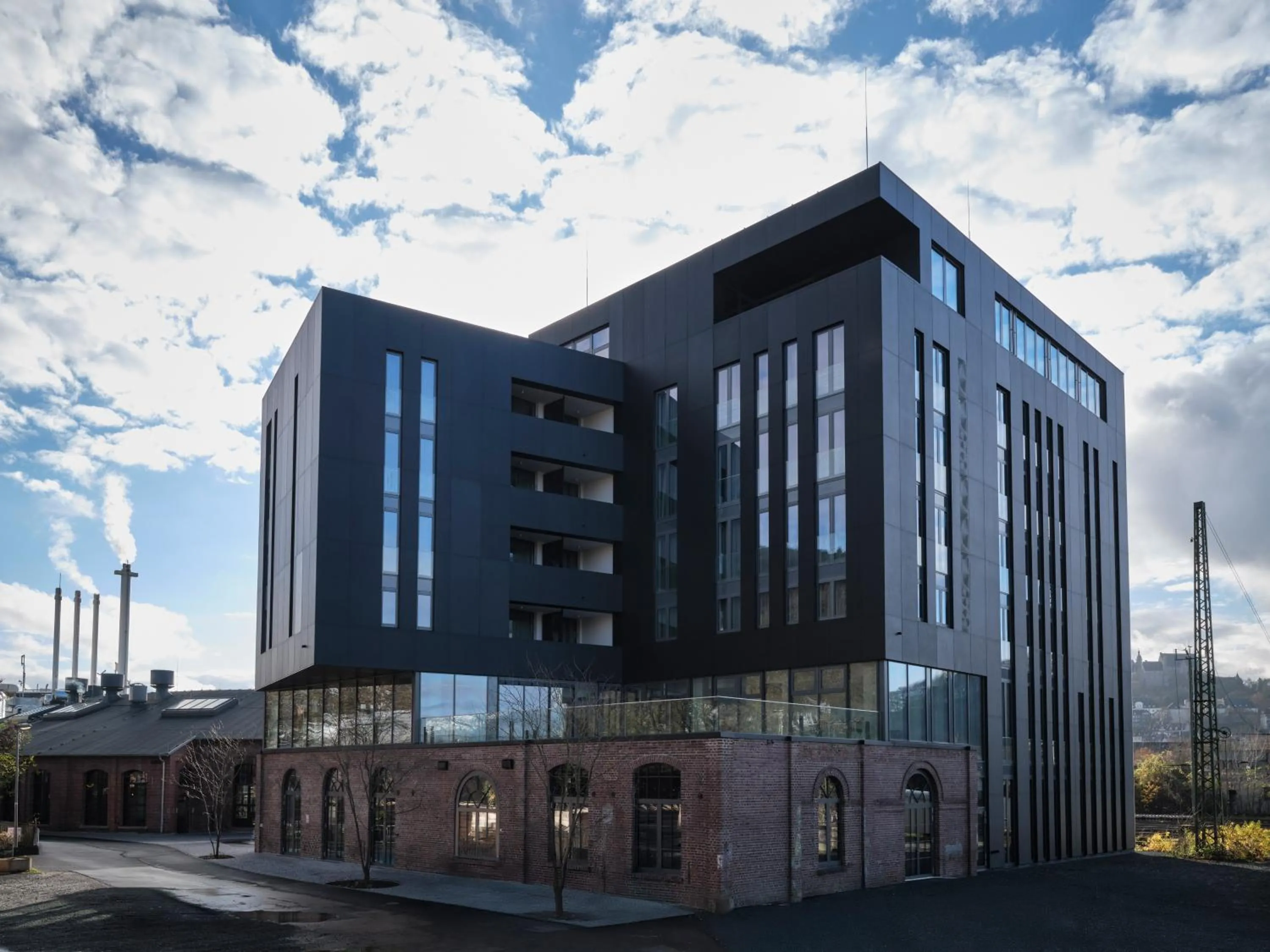Property building in NOXX Hotel Marburg