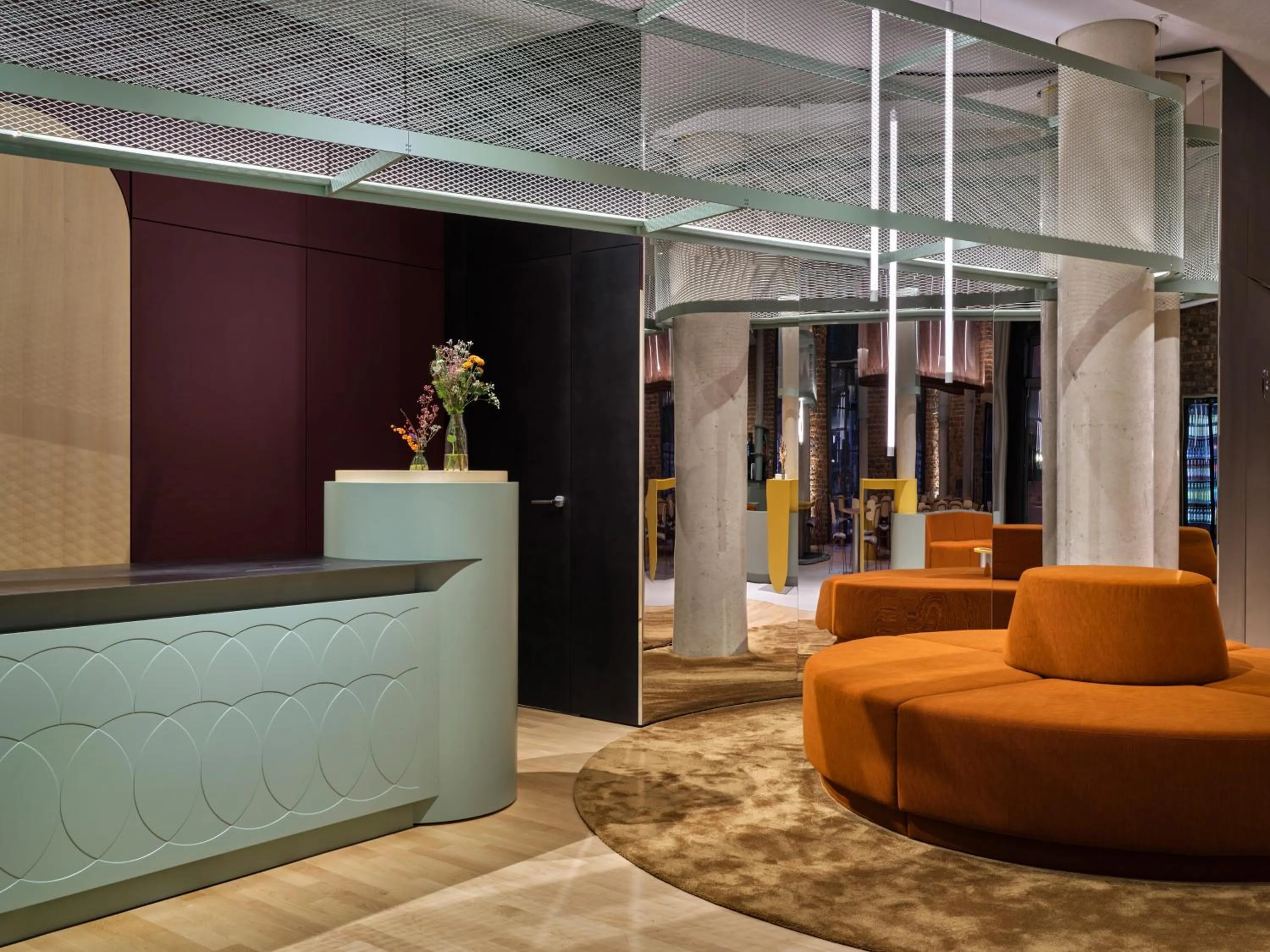 Lobby or reception in NOXX Hotel Marburg