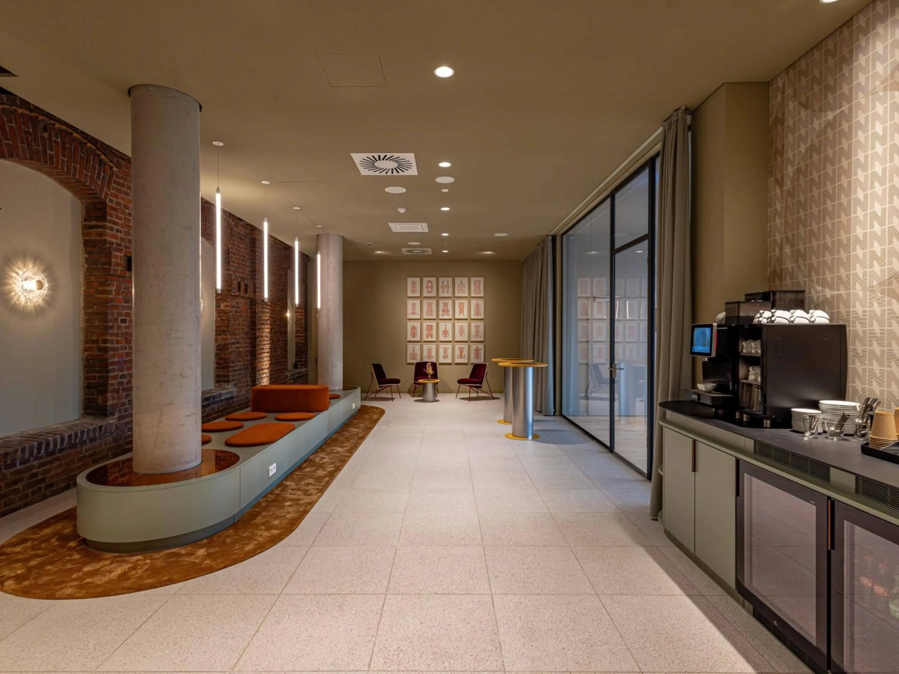 Lobby or reception in NOXX Hotel Marburg