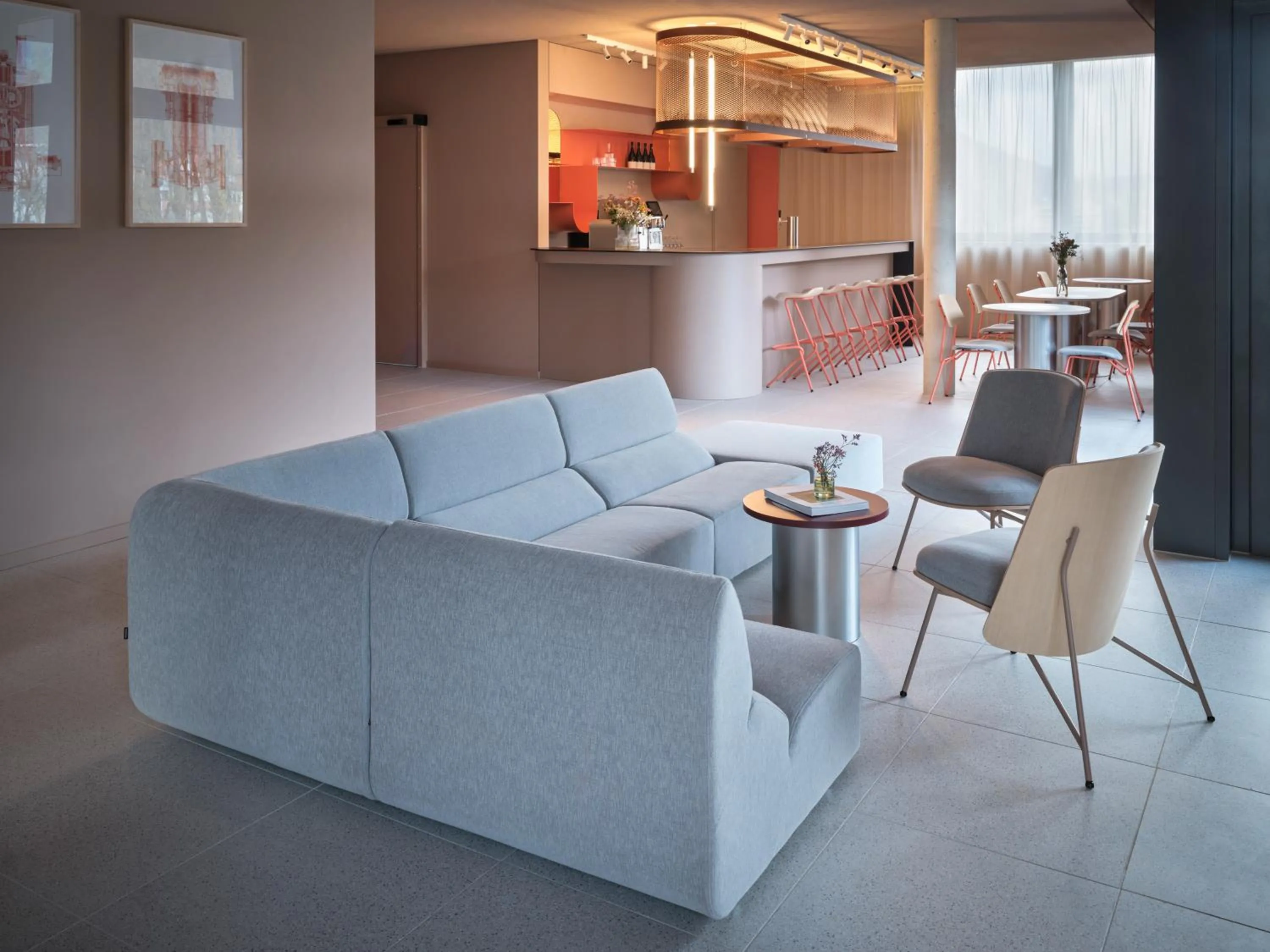 Lounge or bar in NOXX Hotel Marburg