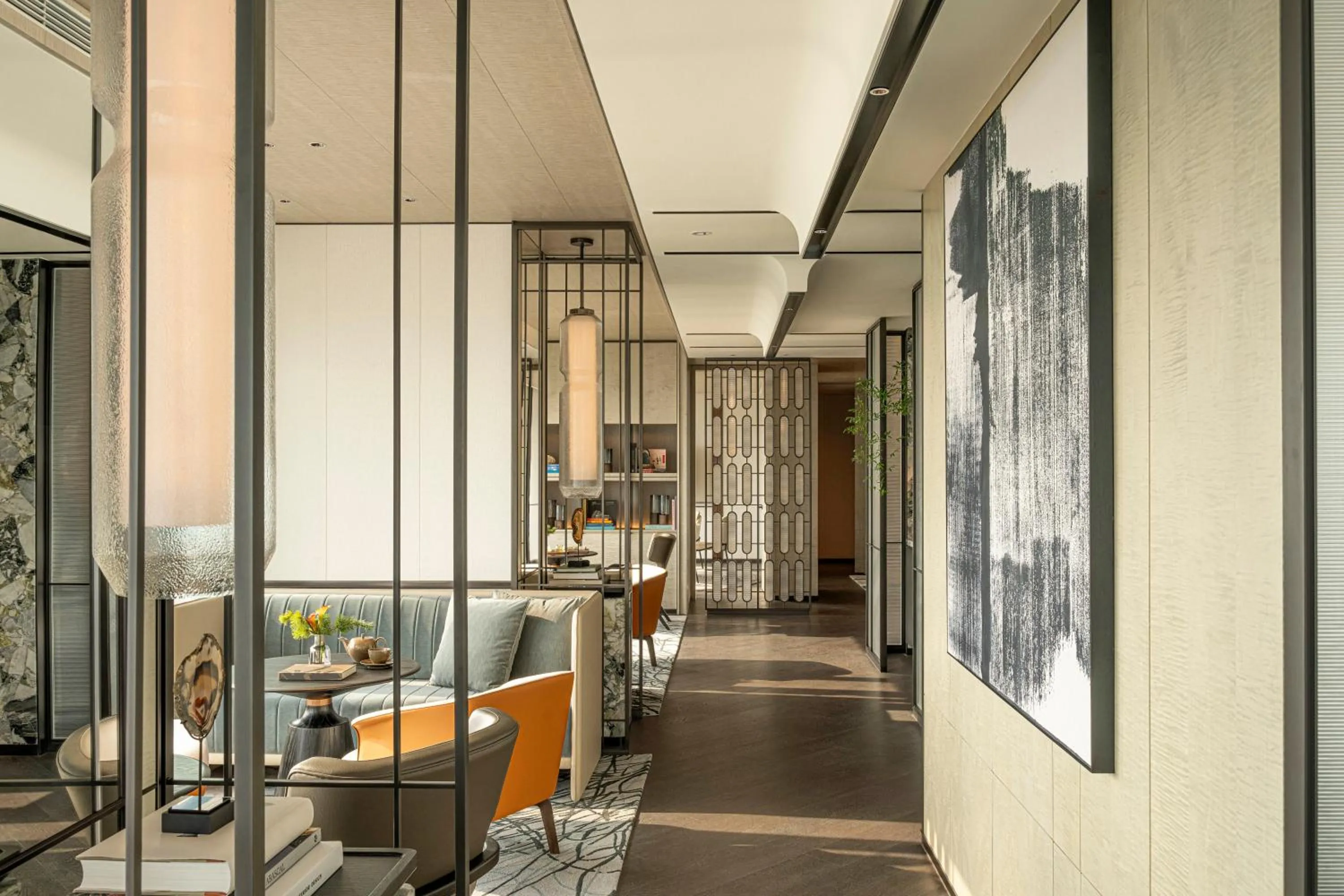 Lounge or bar in Four Seasons Hotel Hangzhou at Hangzhou Centre