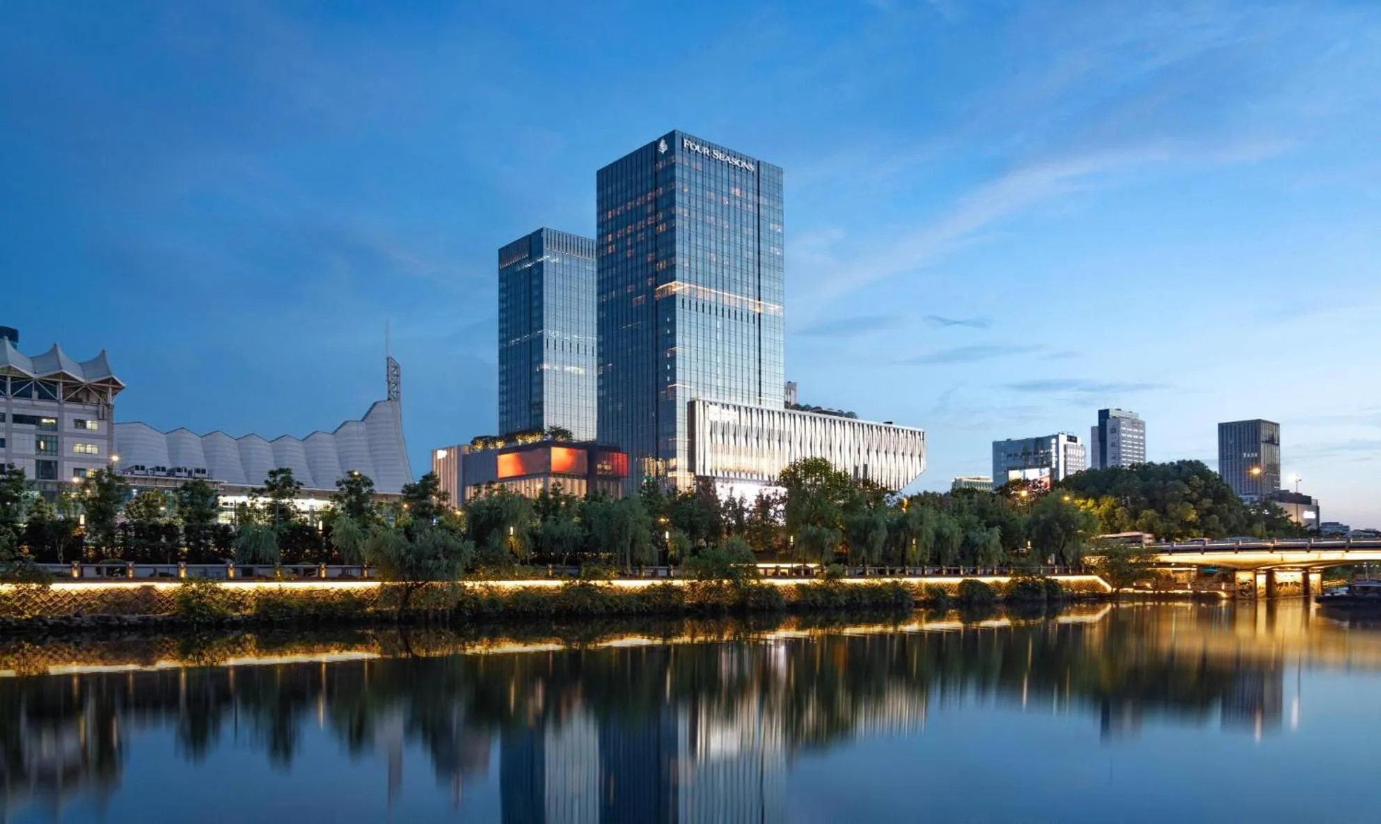 Property building in Four Seasons Hotel Hangzhou at Hangzhou Centre