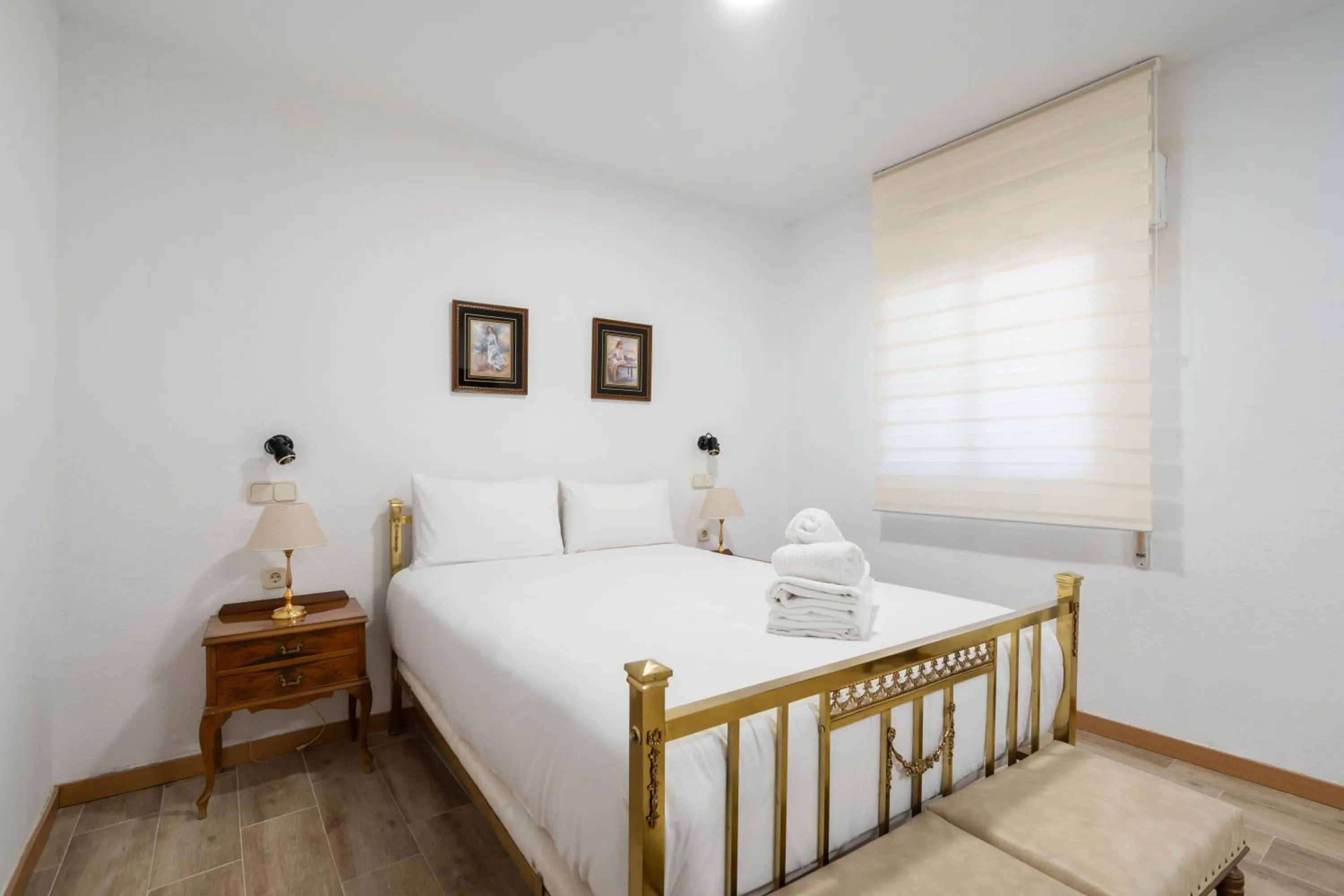 Bed in Hotel La Quinta de Santillán