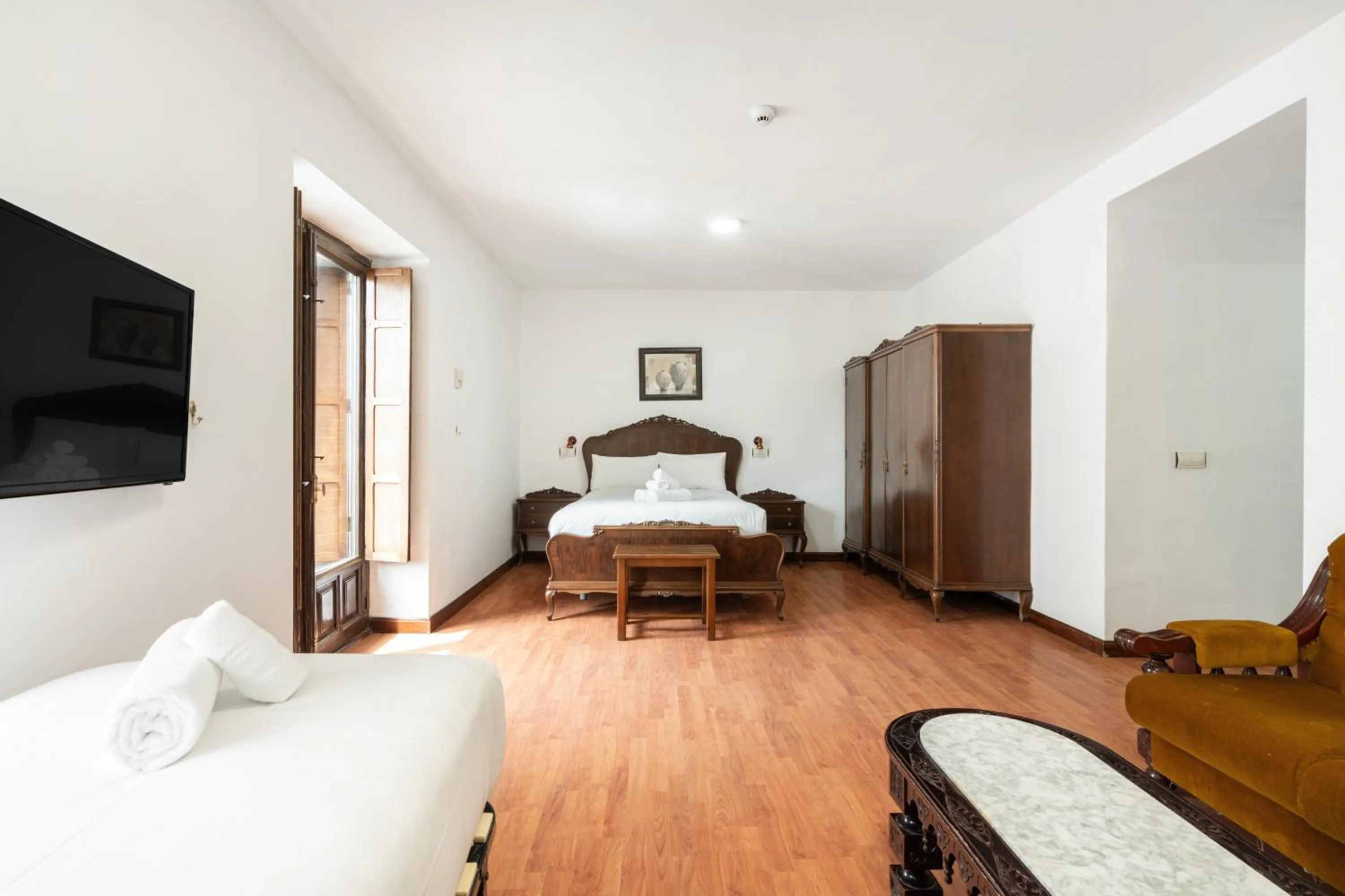 Bed in Hotel La Quinta de Santillán