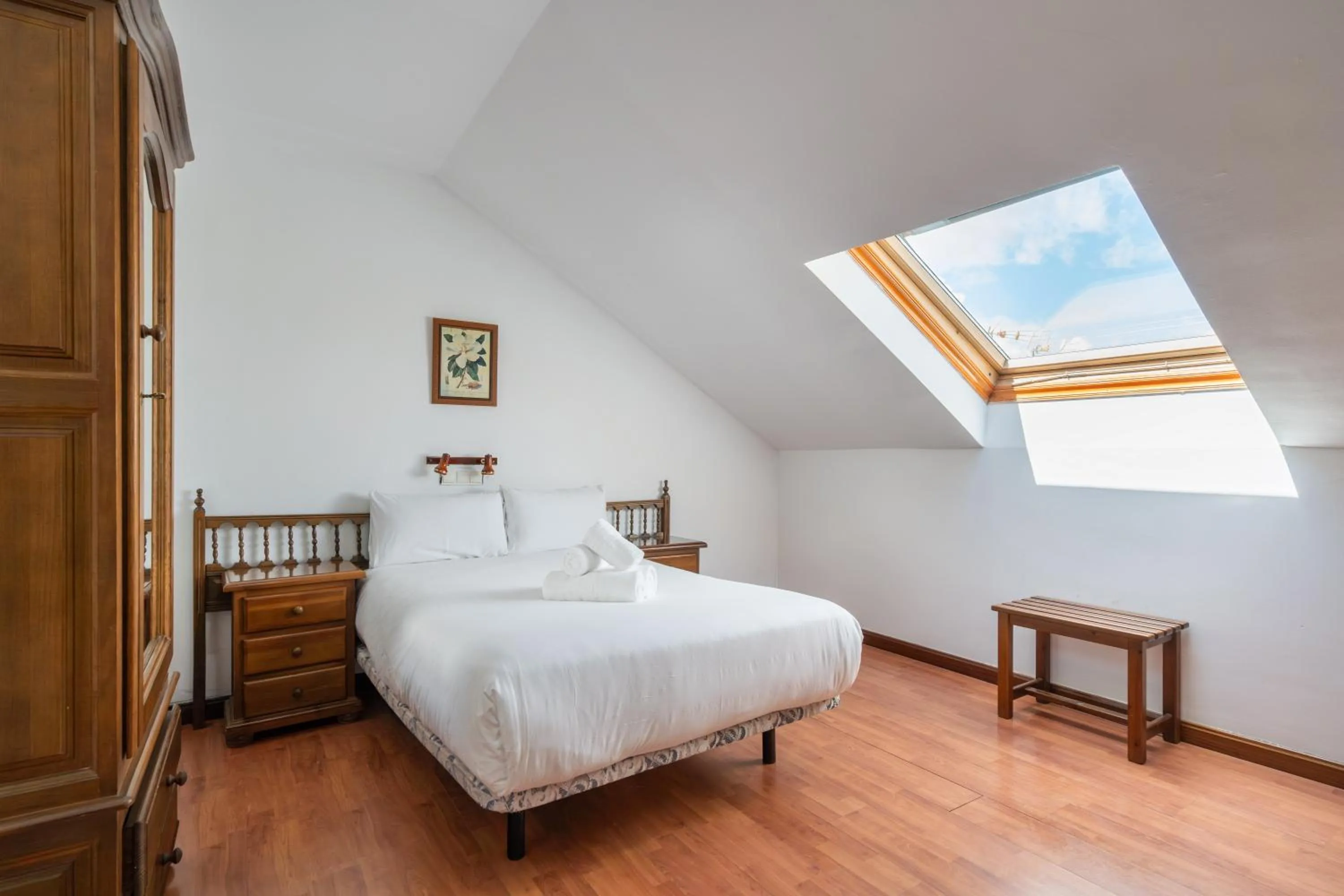 Bed in Hotel La Quinta de Santillán