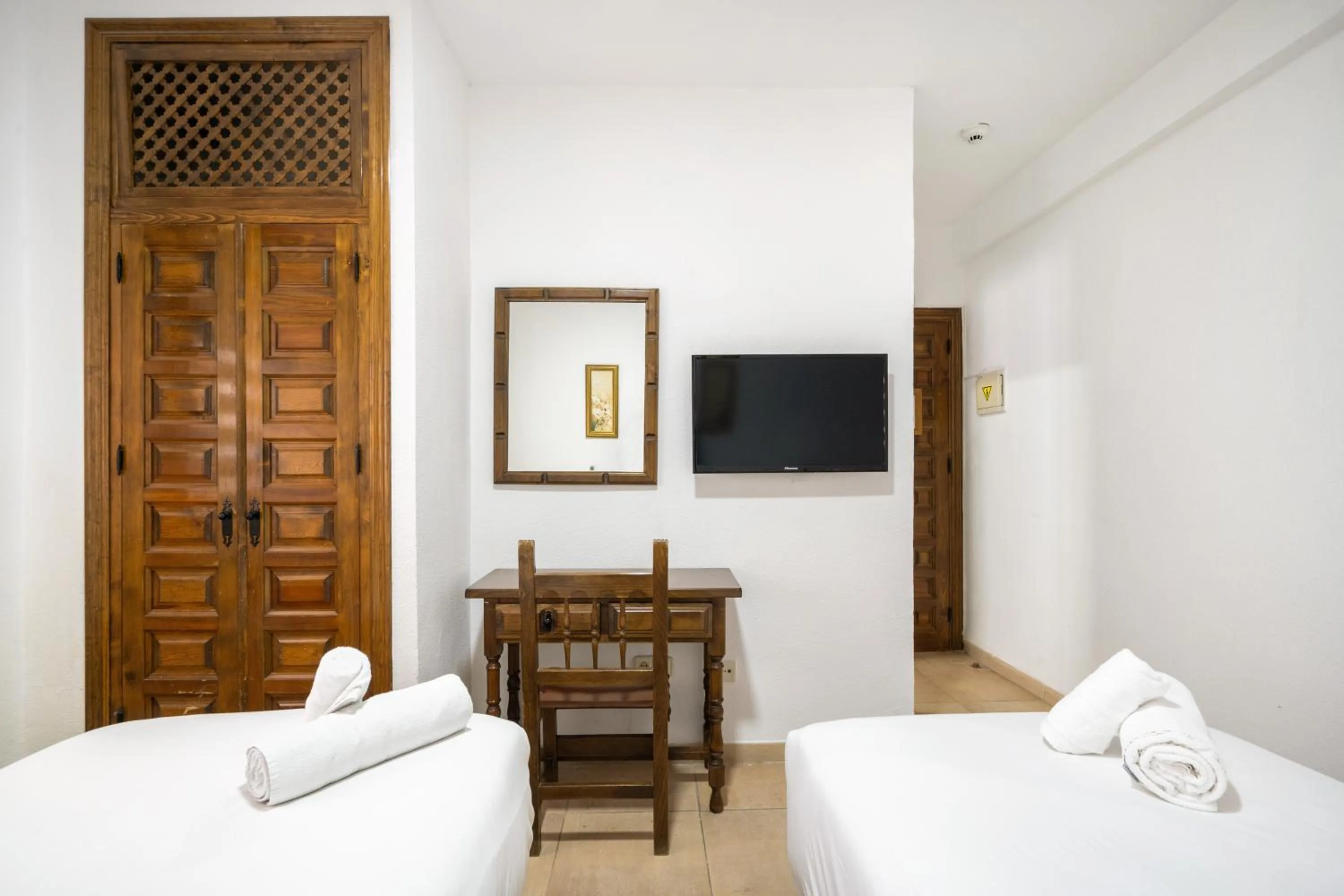 Bed in Hotel La Quinta de Santillán