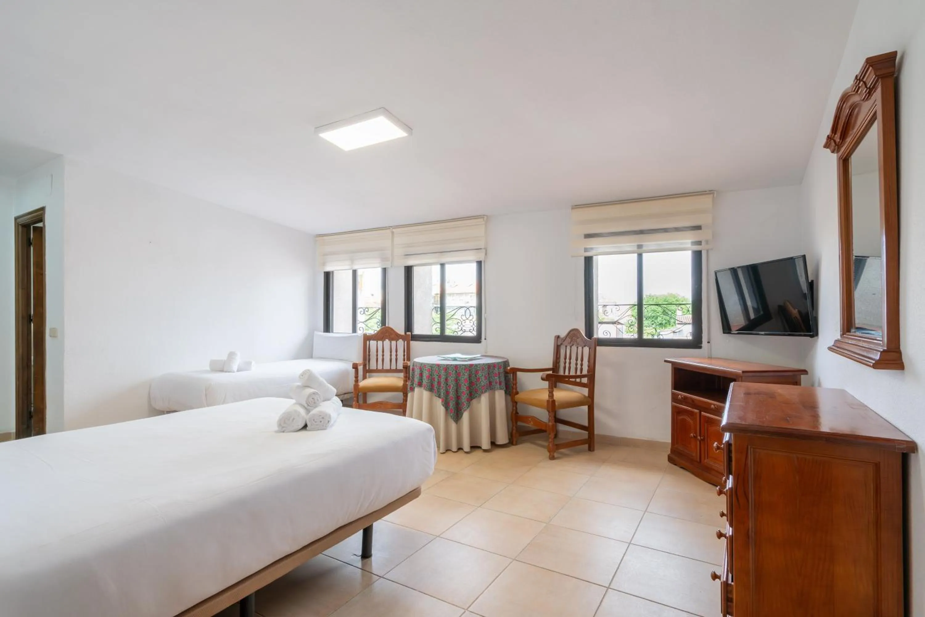 Bed in Hotel La Quinta de Santillán