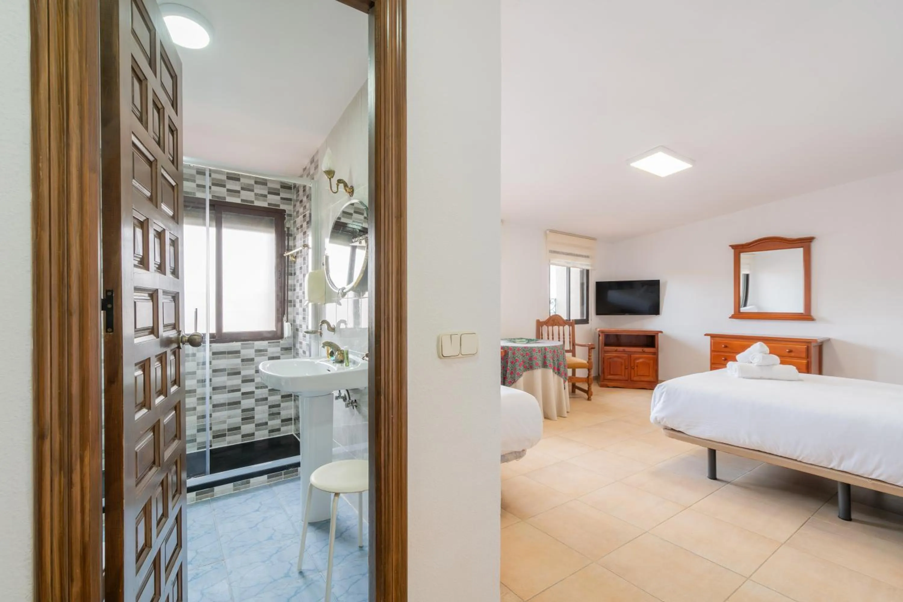 Bed in Hotel La Quinta de Santillán