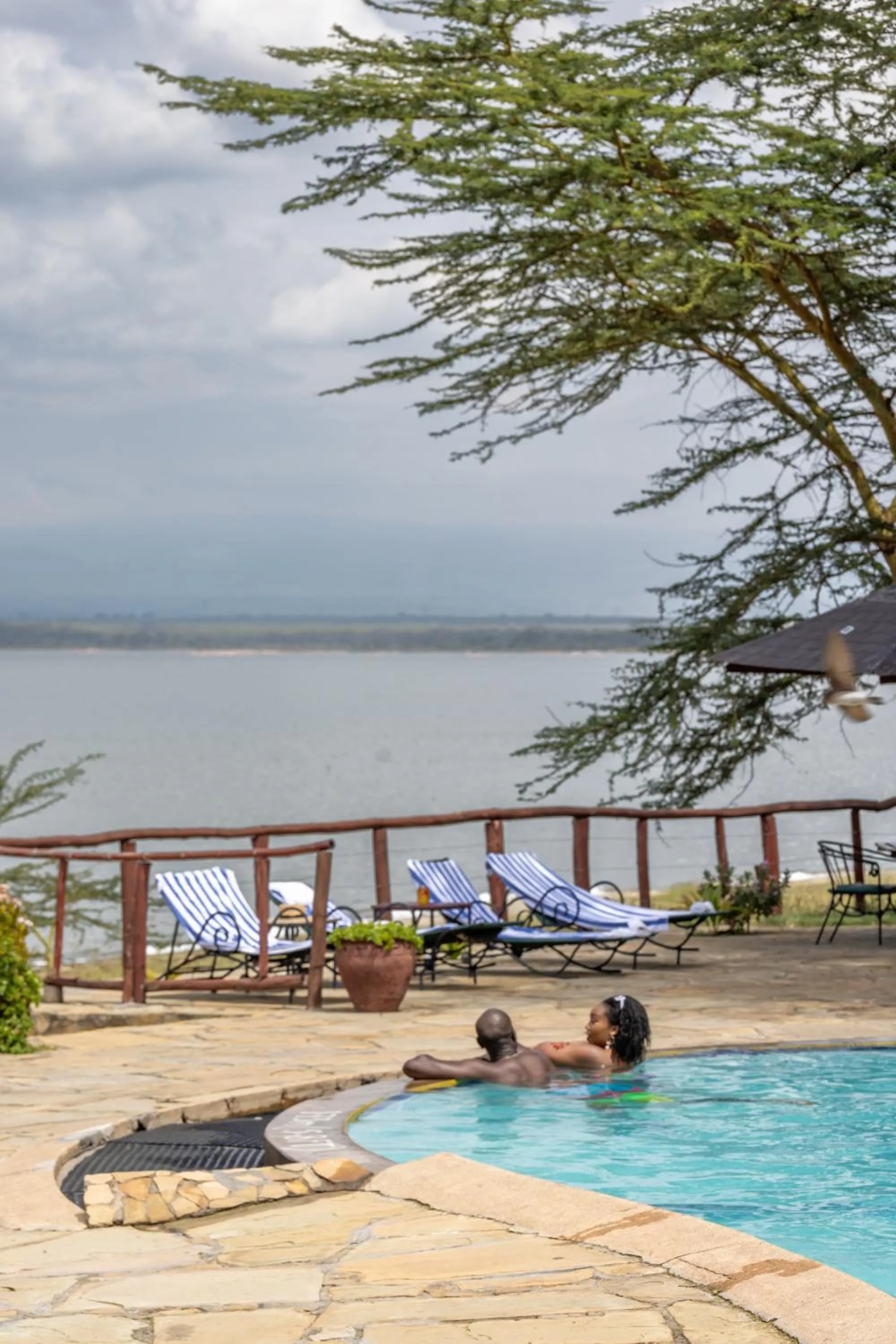 Lake view in Sentrim Elementaita Lodge