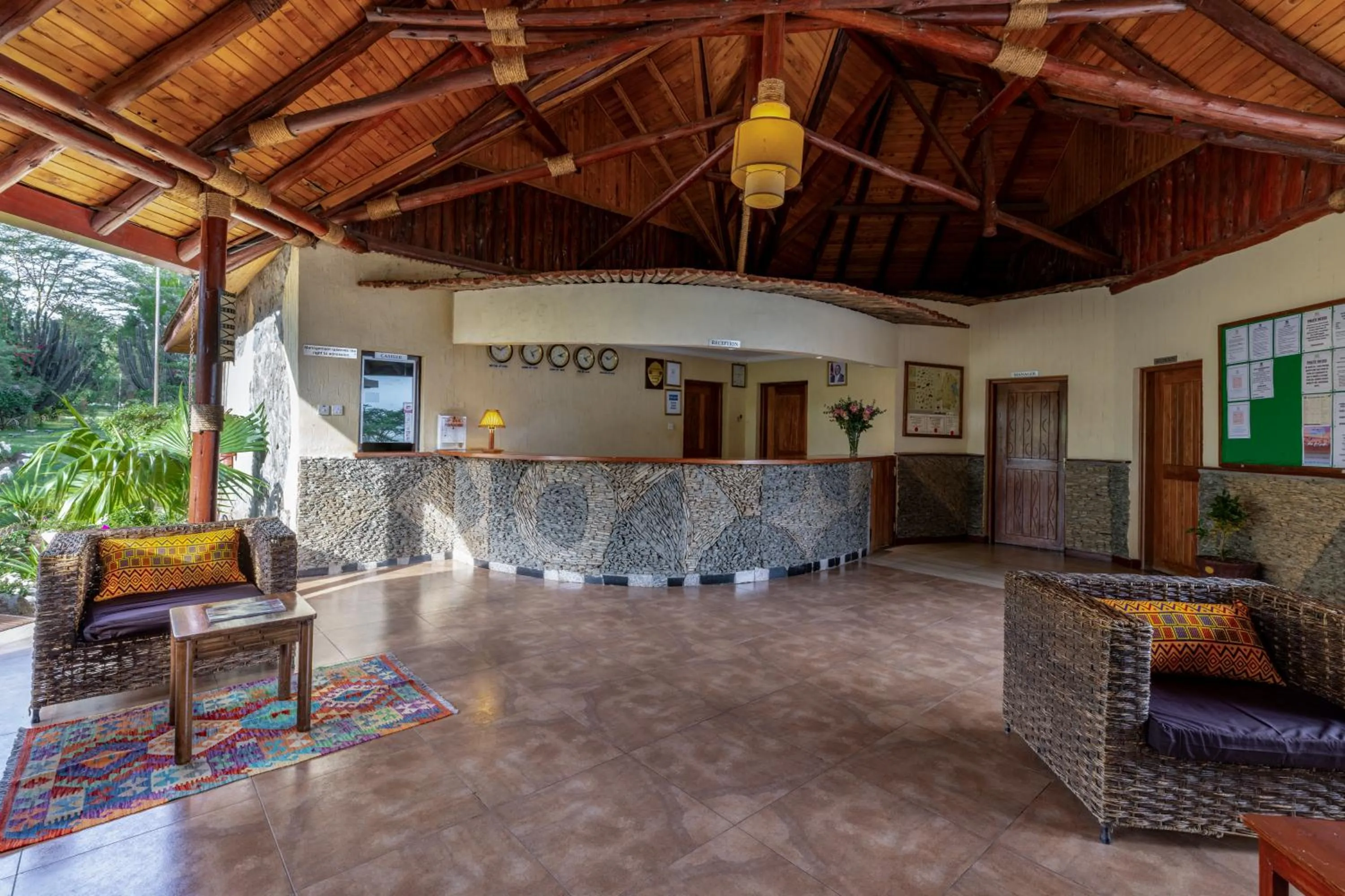 Lobby or reception in Sentrim Elementaita Lodge