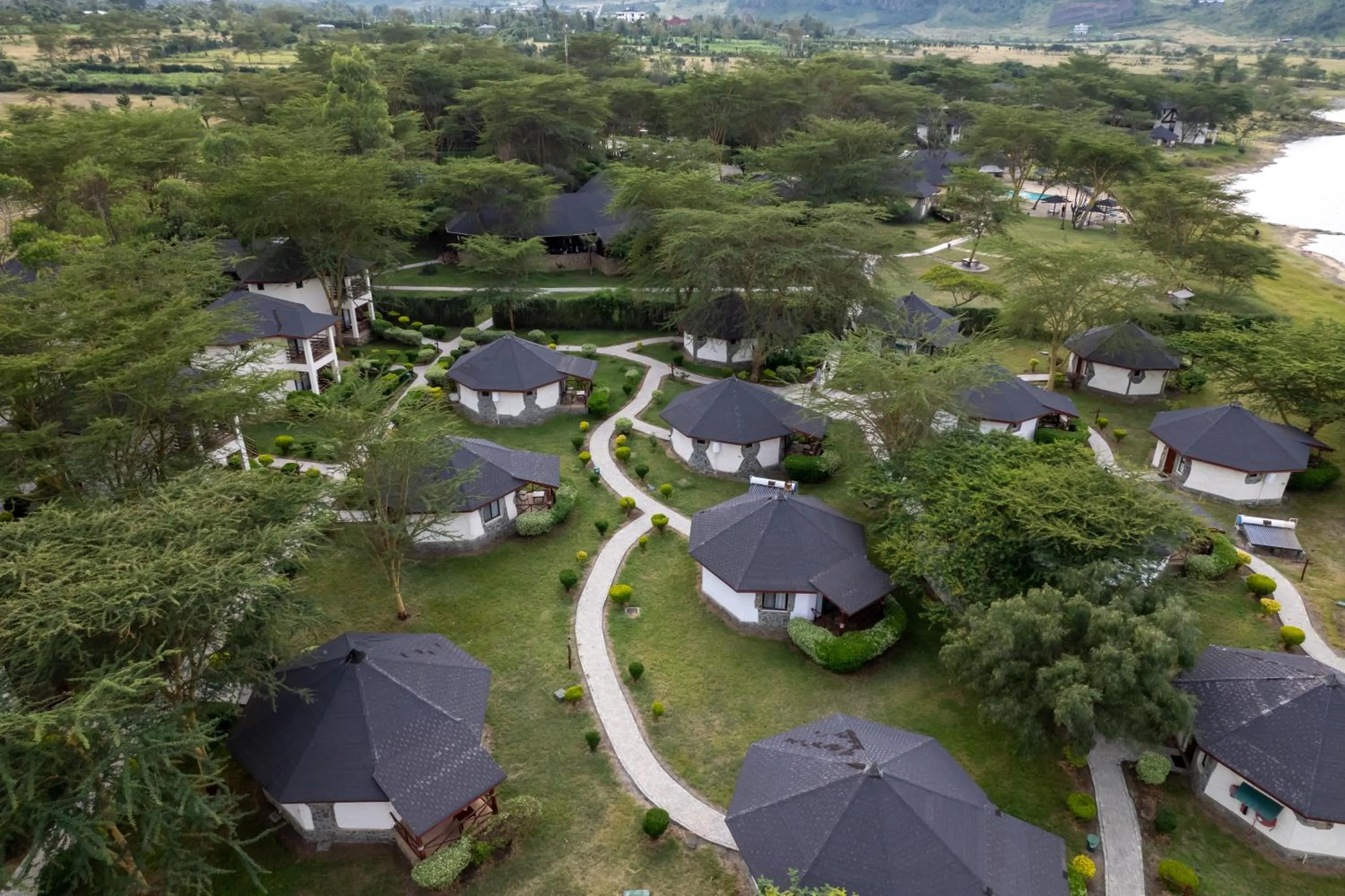 Property building in Sentrim Elementaita Lodge