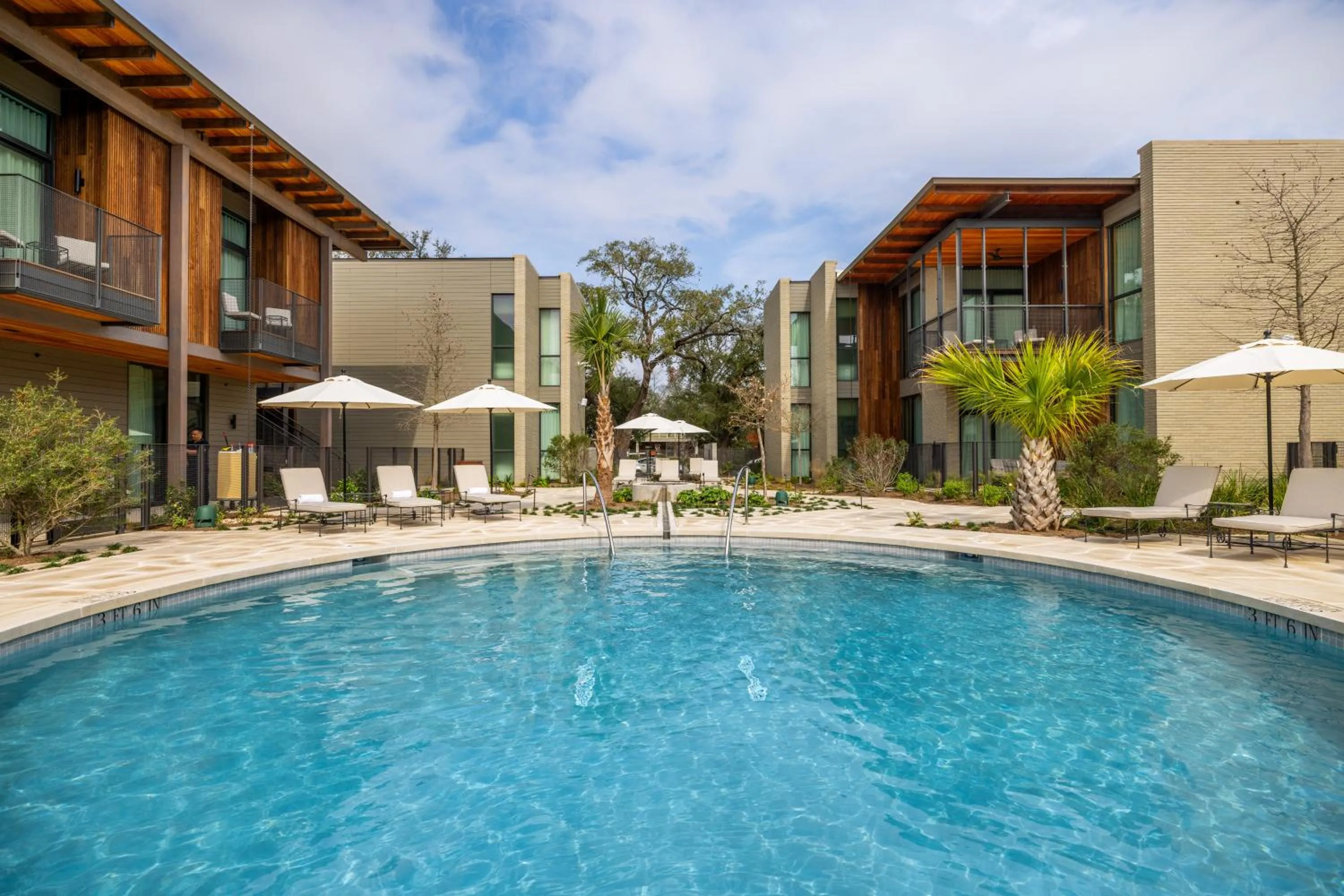 Swimming pool in Hotel Saint Augustine