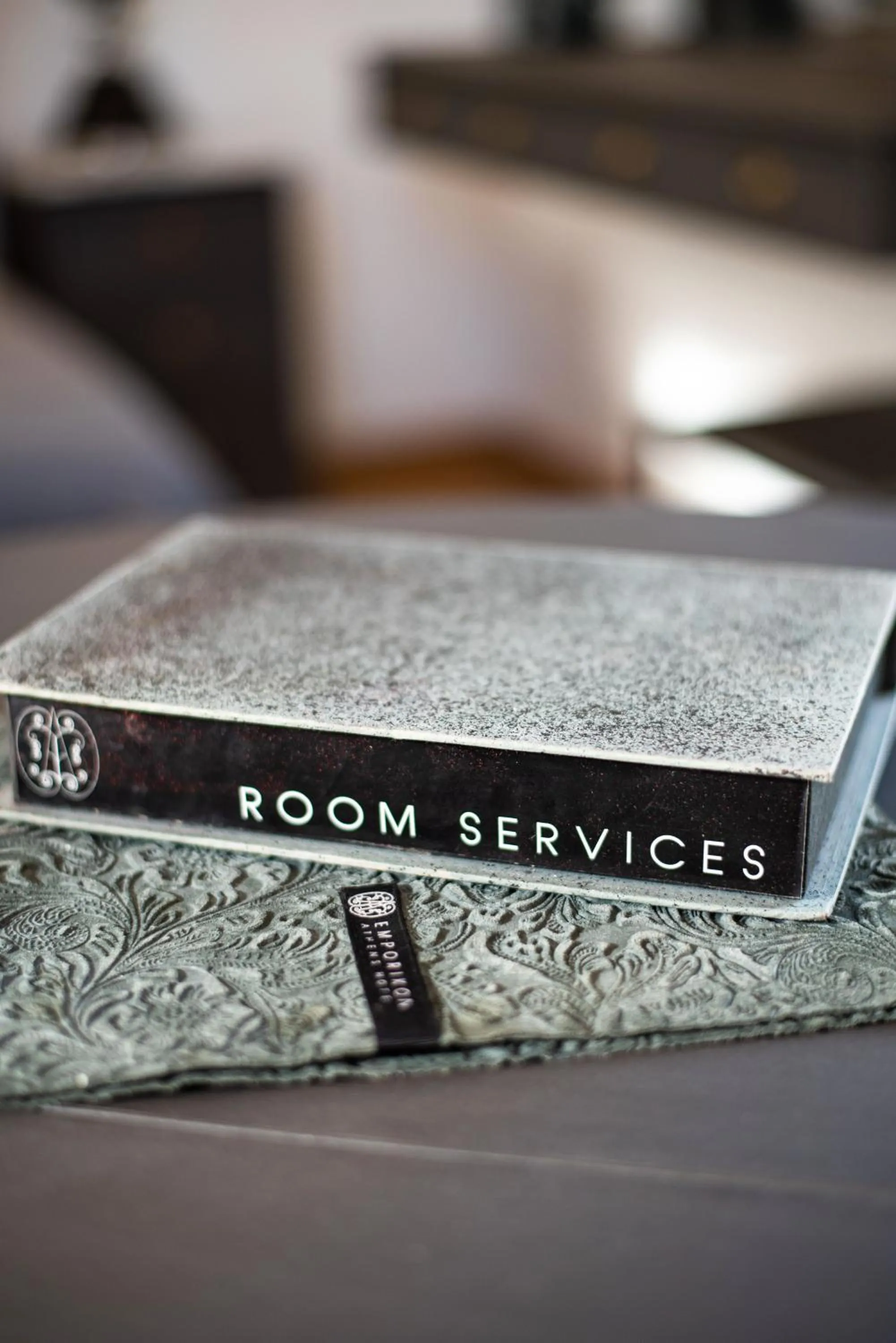 Bedroom in Emporikon Athens Hotel