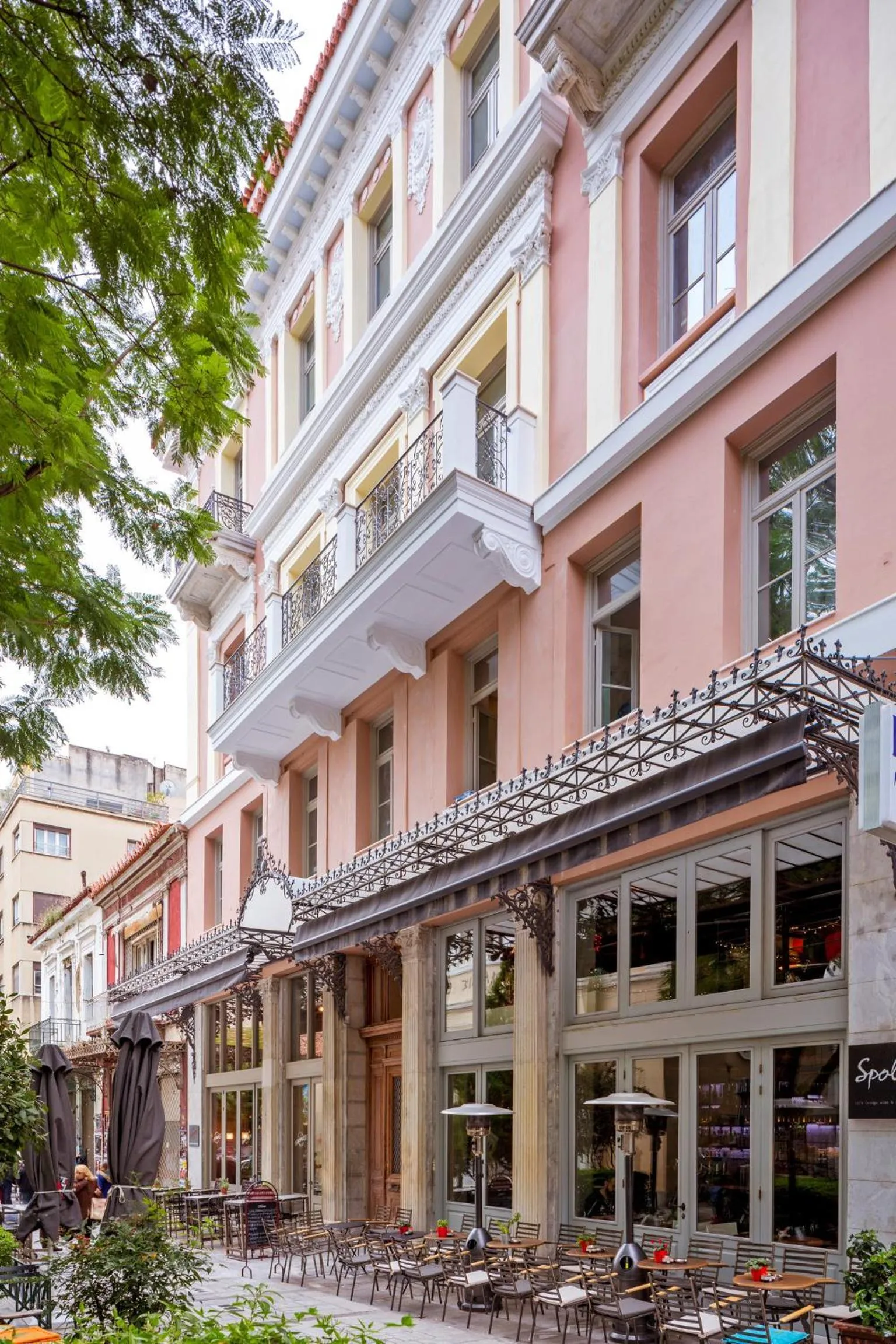 Property building in Emporikon Athens Hotel