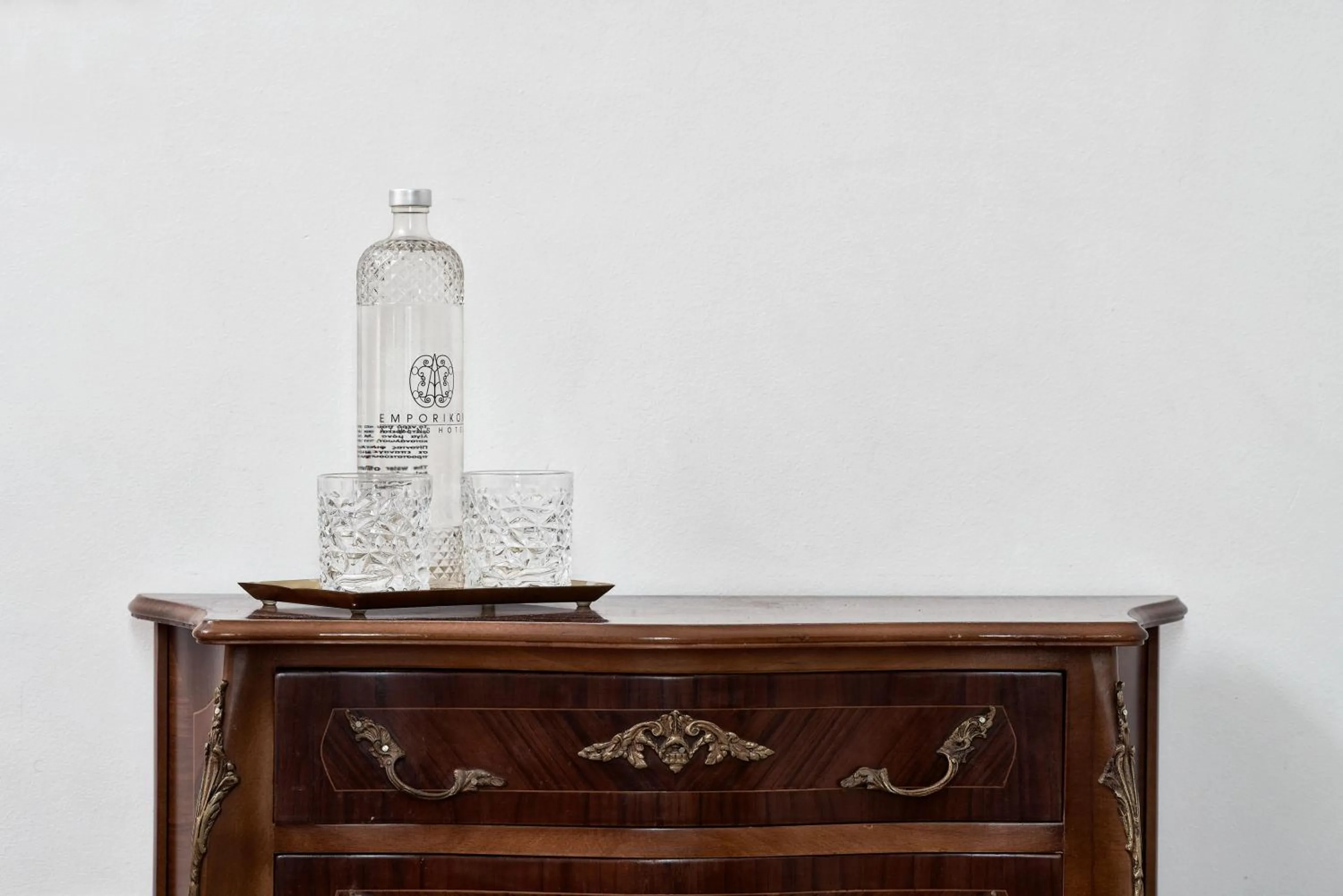 Bedroom in Emporikon Athens Hotel