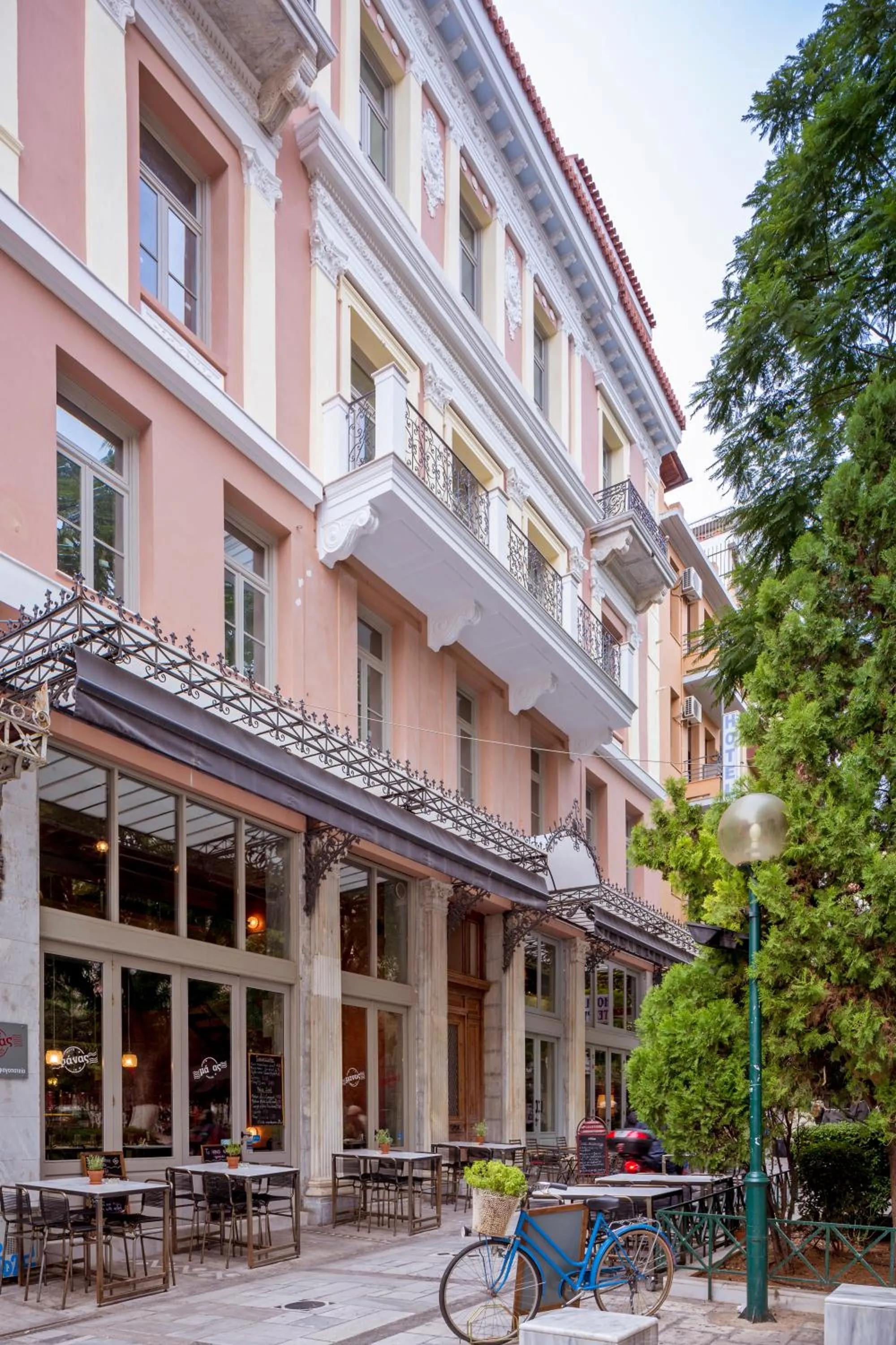 Property building in Emporikon Athens Hotel