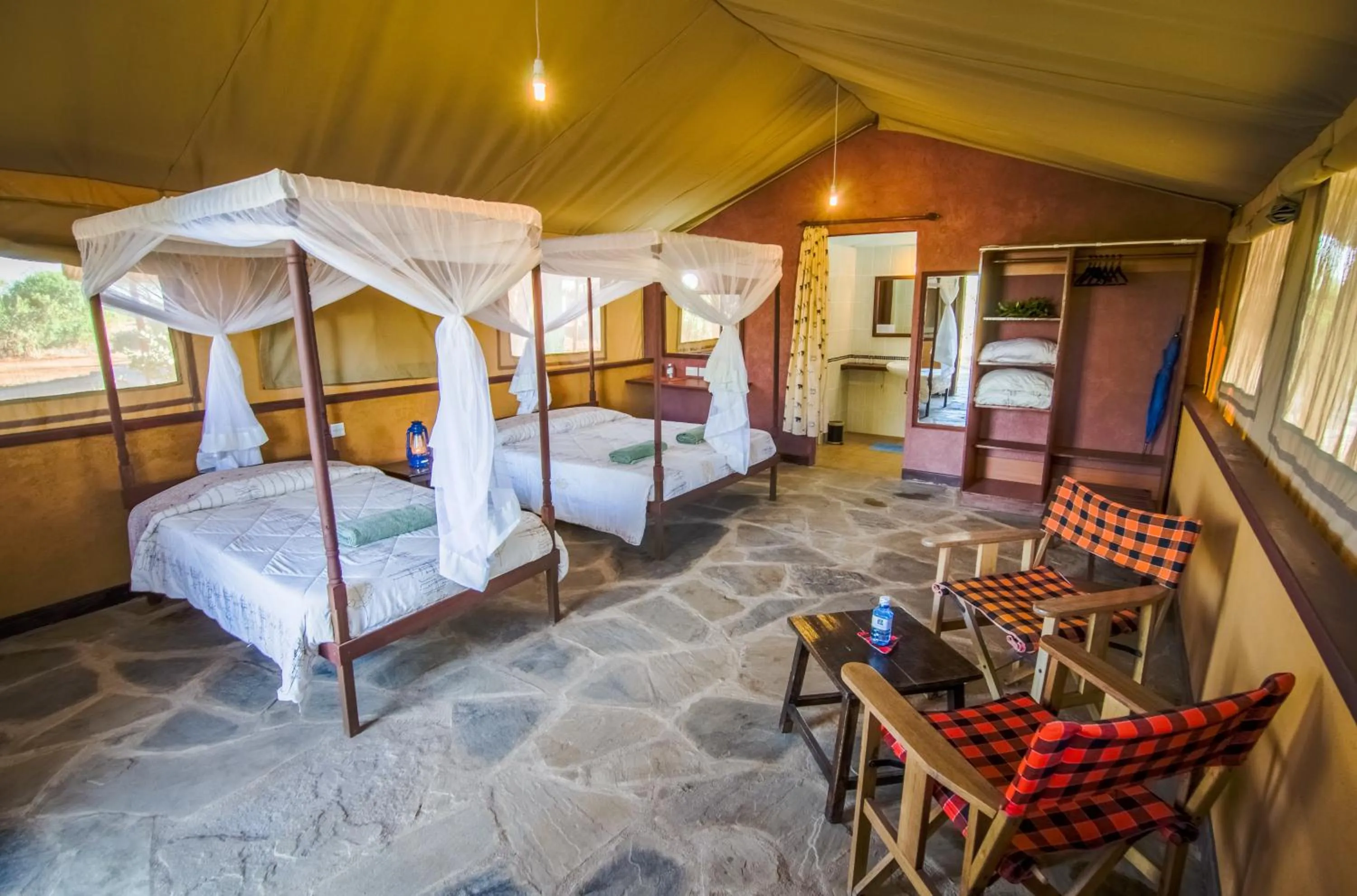 Bedroom, Bed in Sentrim Tsavo Lodge