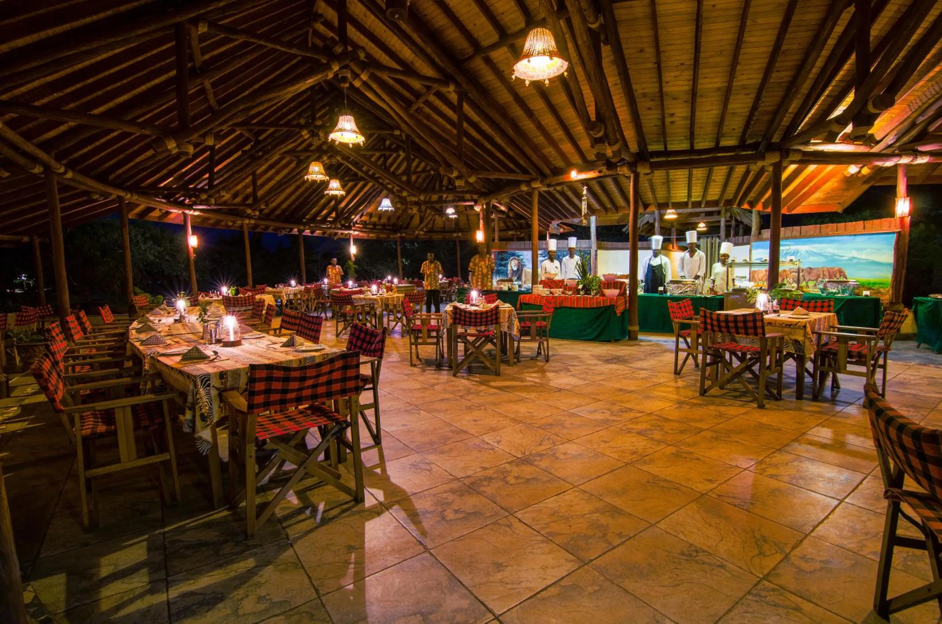 Restaurant/places to eat in Sentrim Amboseli Lodge