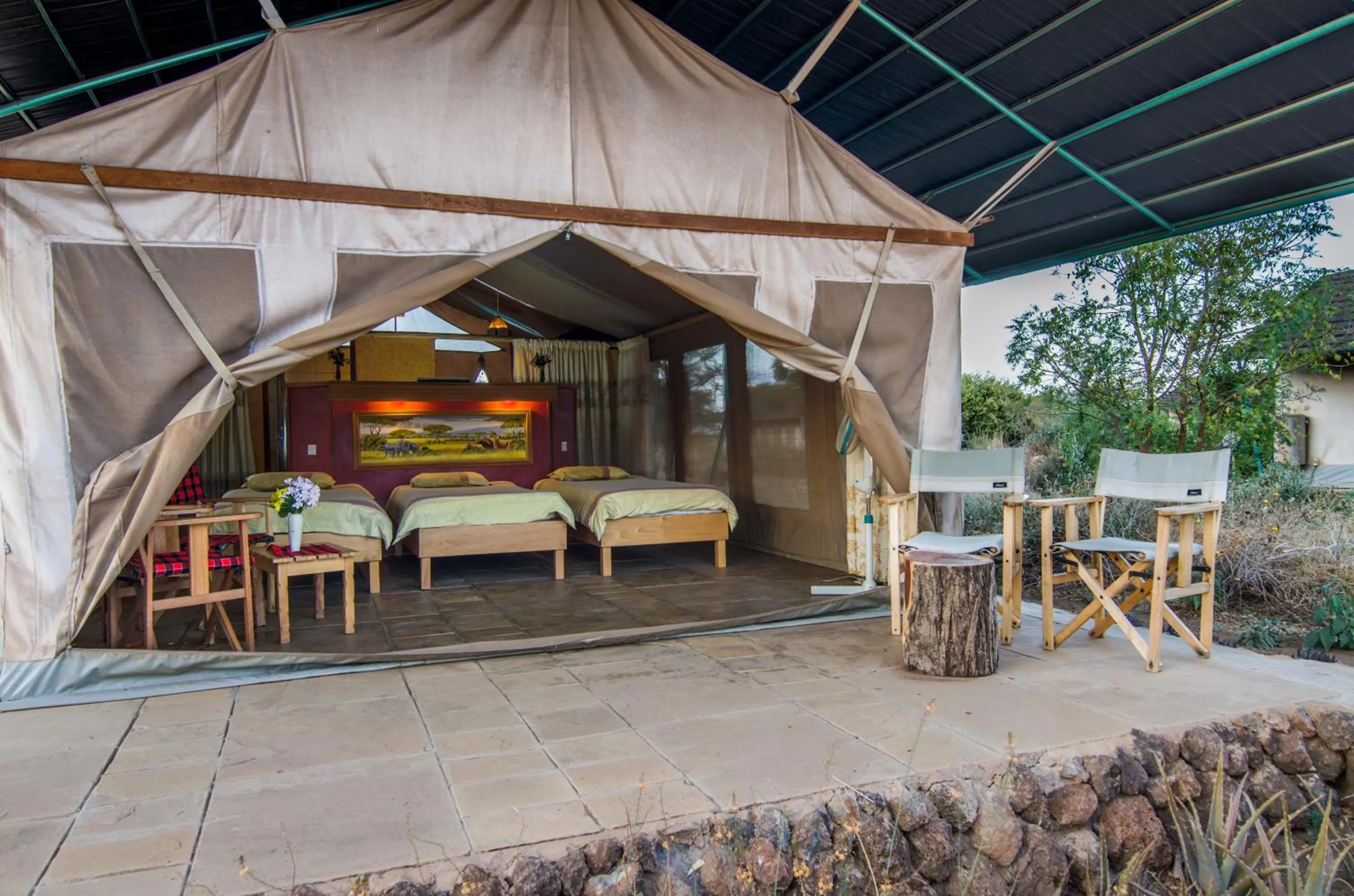 Facade/entrance in Sentrim Amboseli Lodge