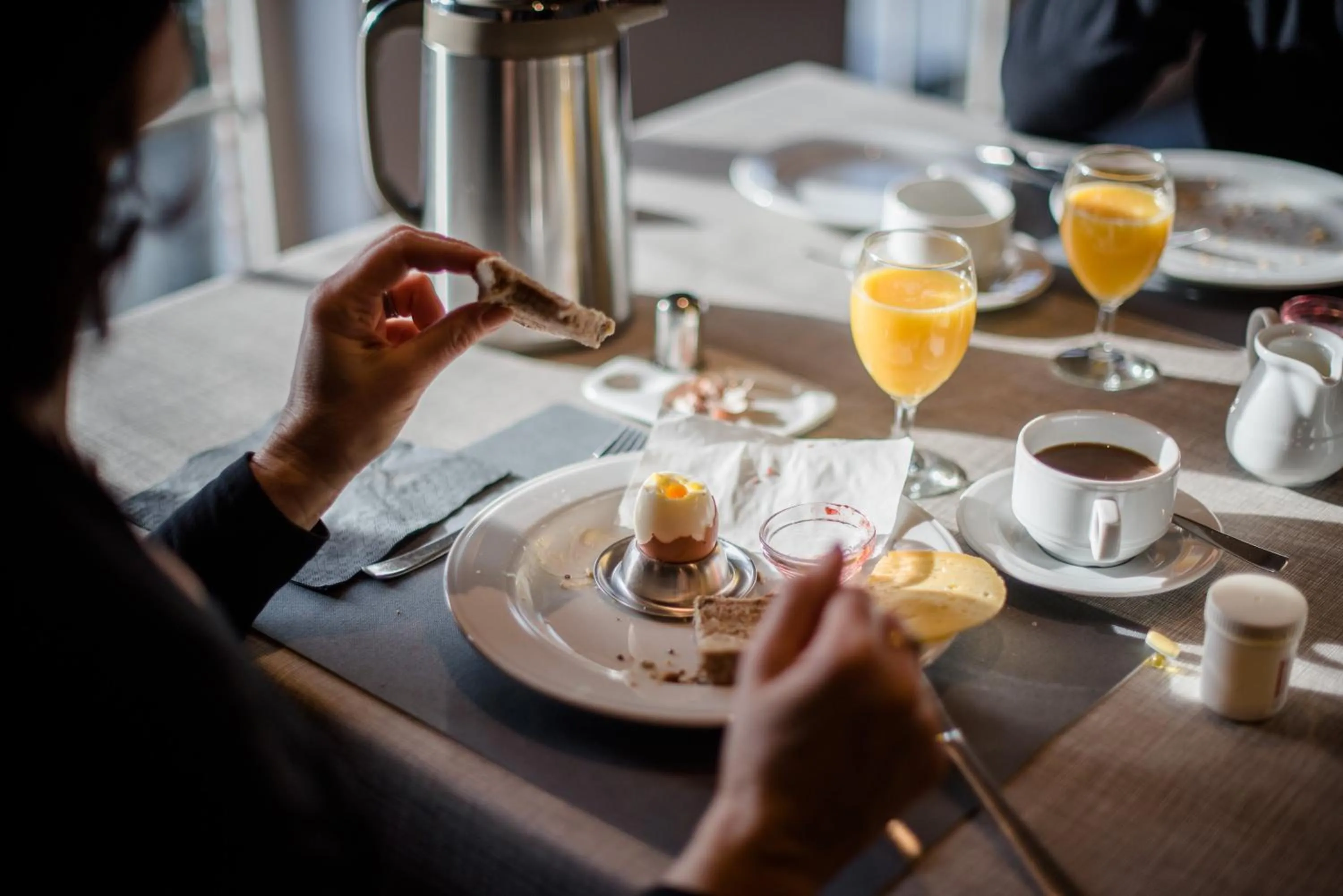 Food close-up in B&B De Bergvallei