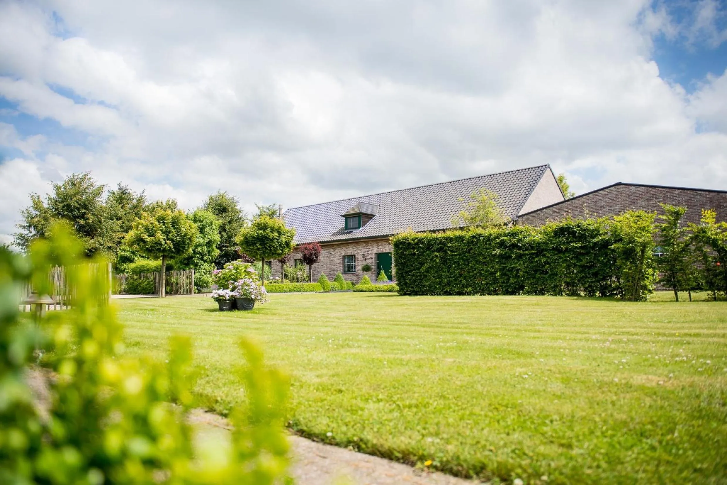 Garden in B&B De Bergvallei