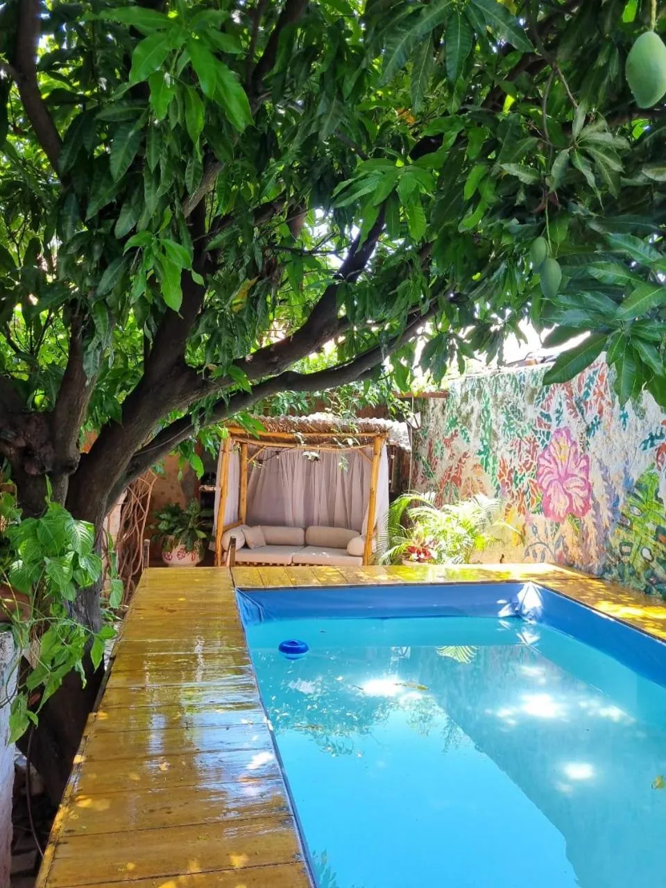 Swimming pool in Hotel Boutique Casa de Los Santos Reyes Valledupar
