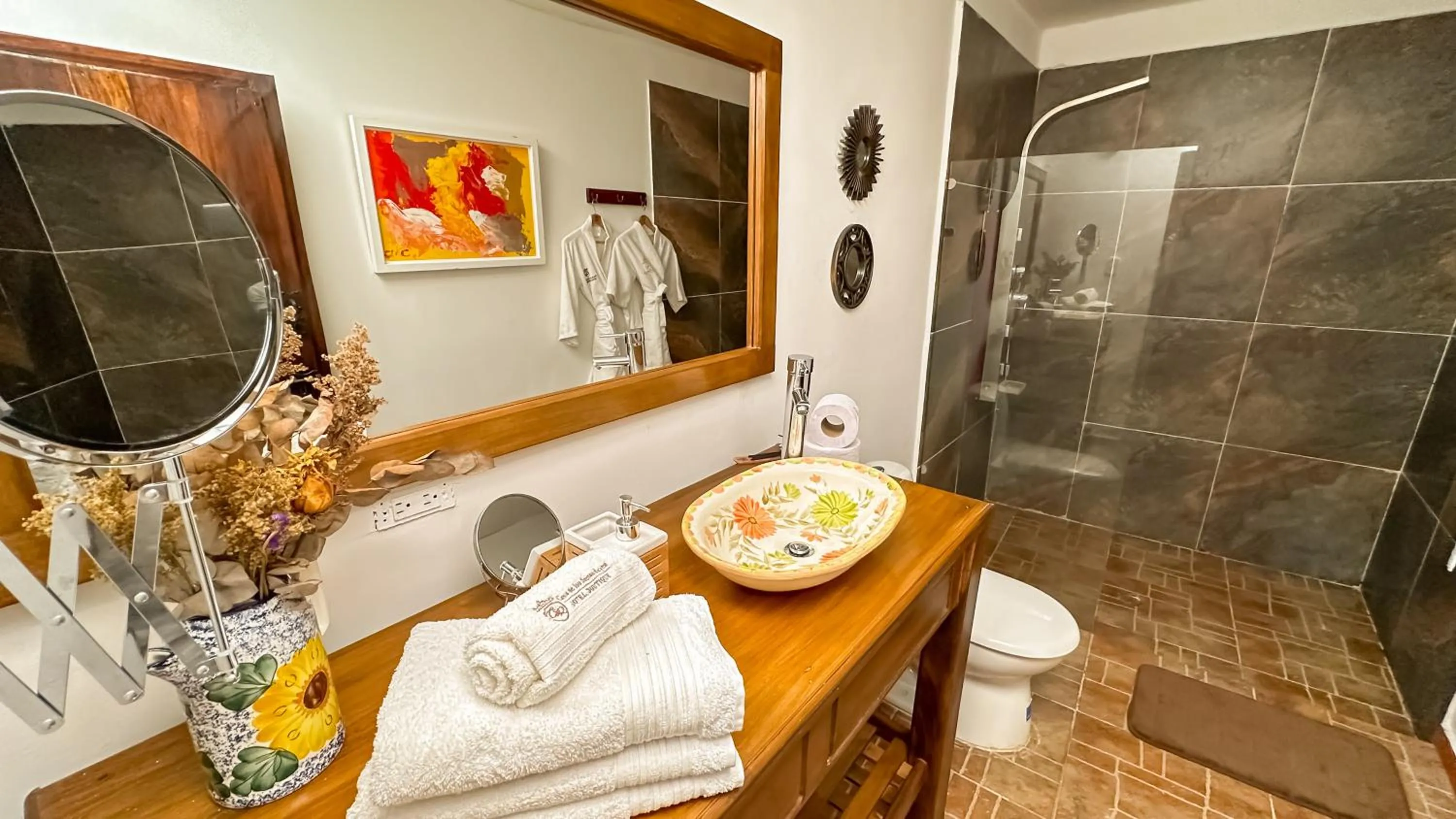 Bathroom in Hotel Boutique Casa de Los Santos Reyes Valledupar